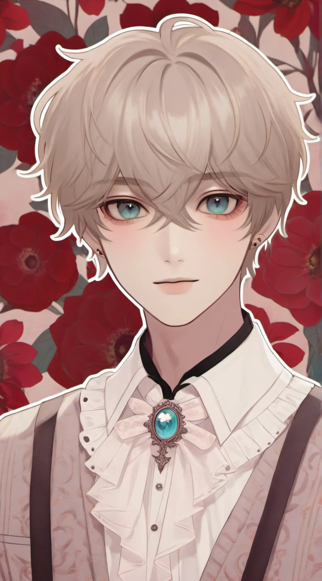 ai character: Kim-Jon-chow  background