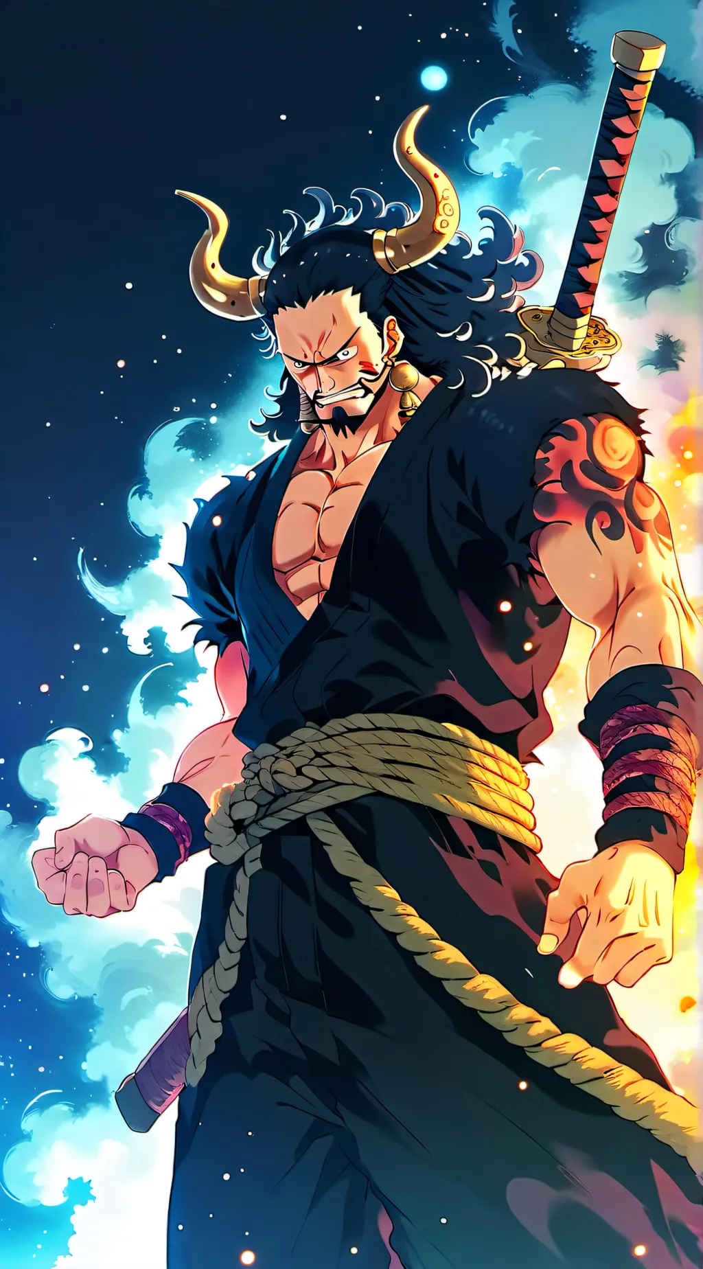 ai character: Kaido background