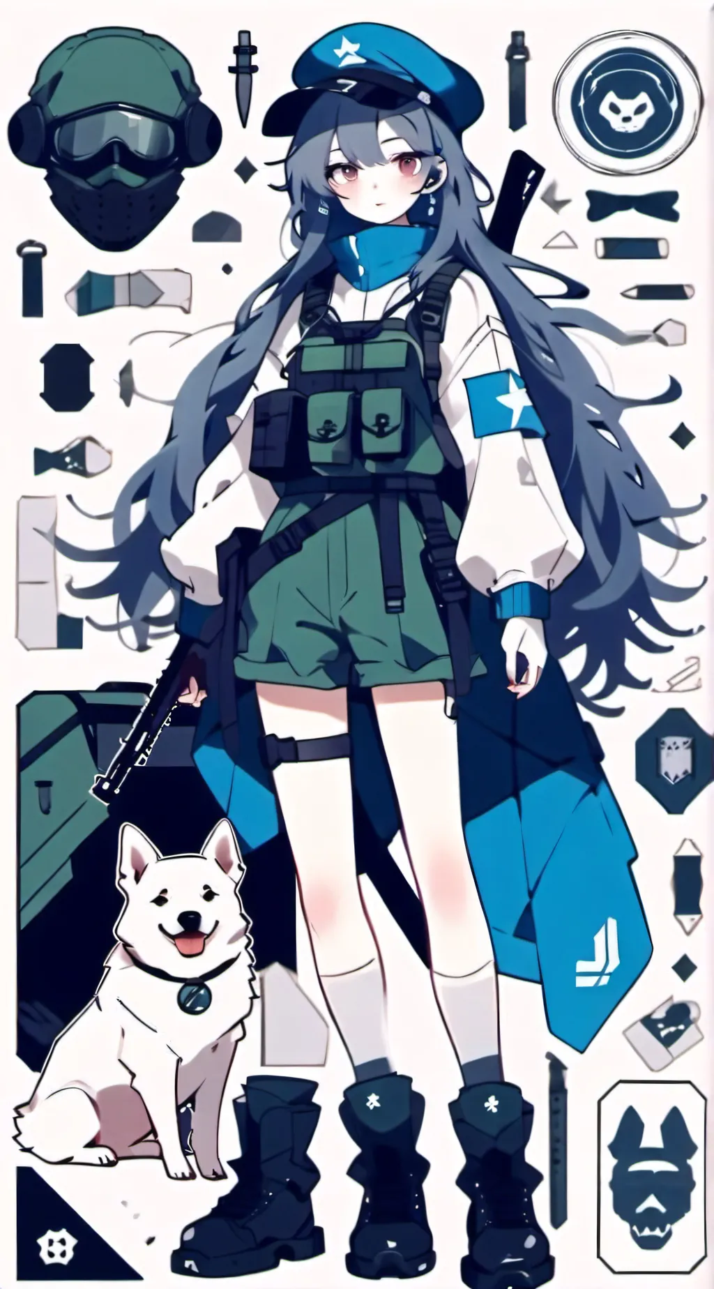 ai character: Sofia background