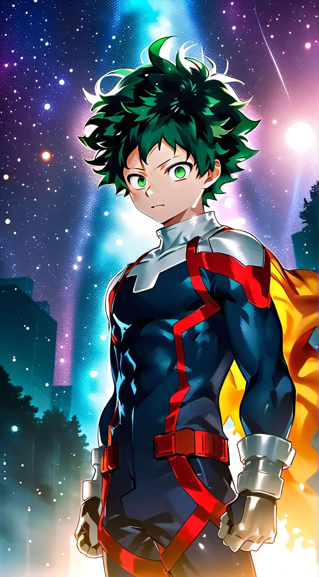 ai character: Mha villain background