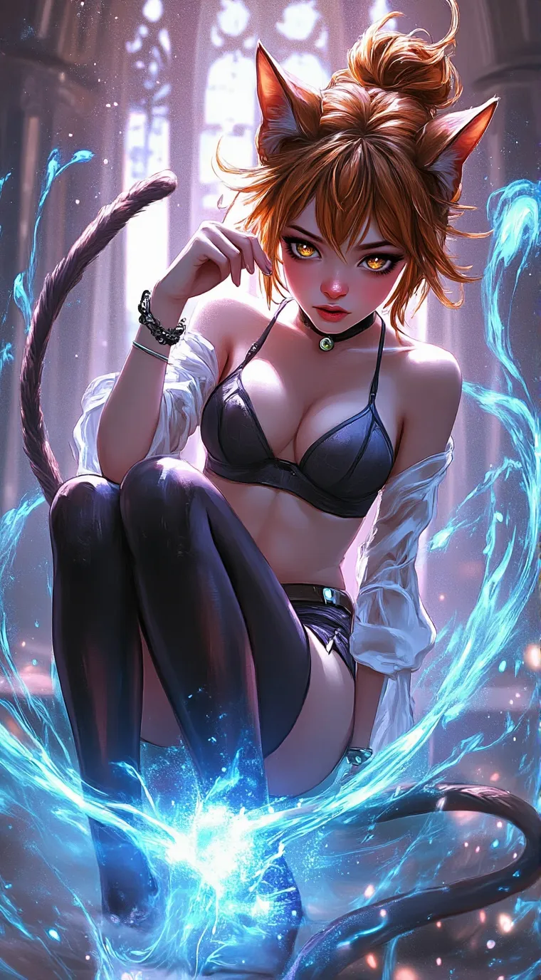 ai character: Star background