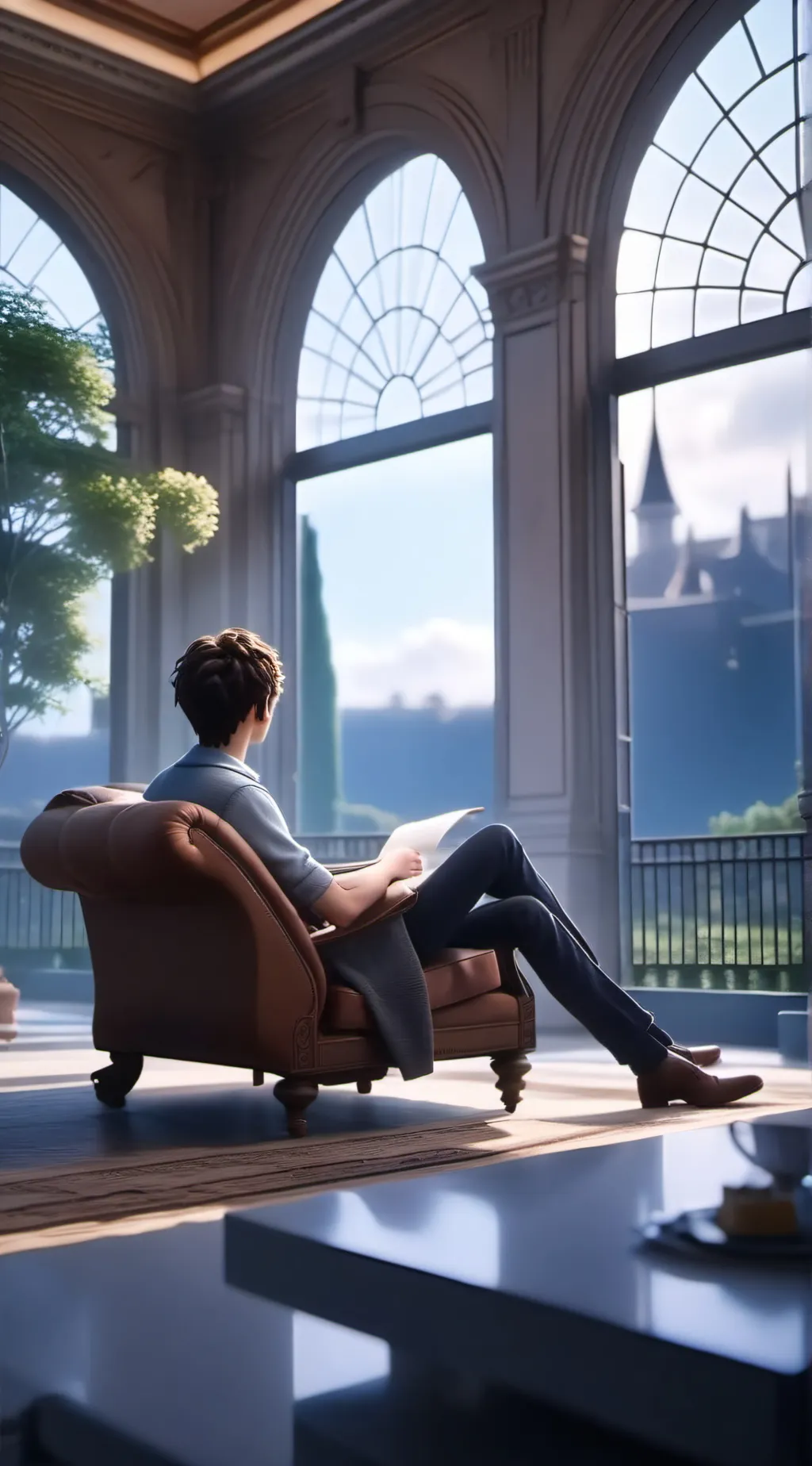 ai character: Alex background