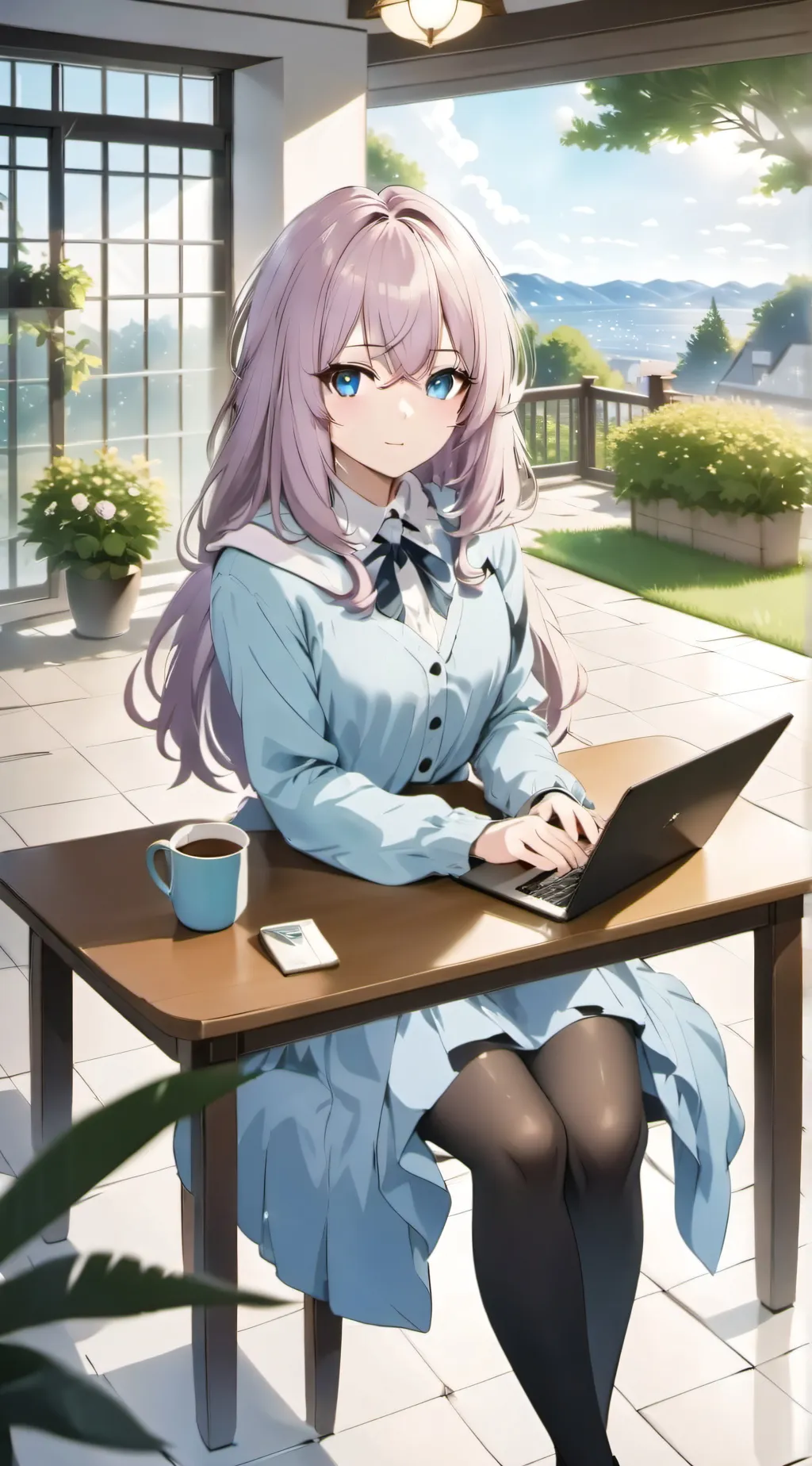 ai character: fabby  background