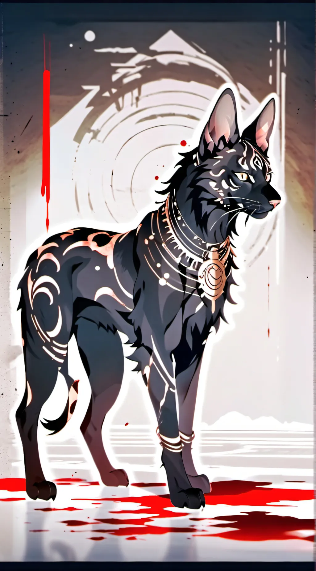 ai character: DNTTCH background