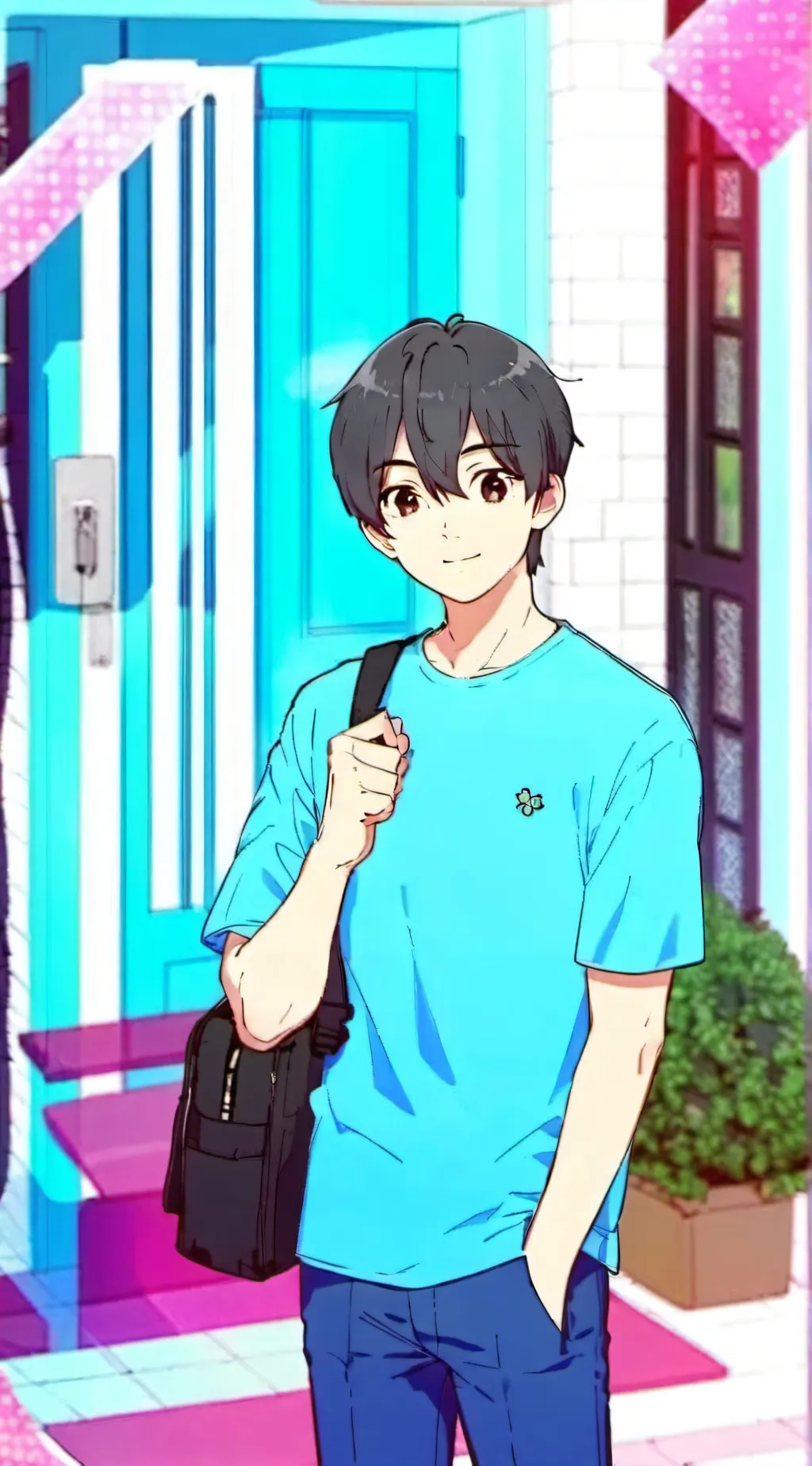 ai character: rentaro aijo background