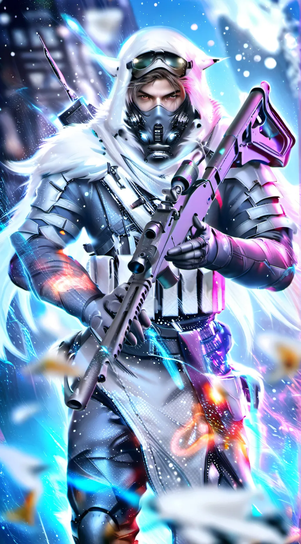 ai character: Anti furry background