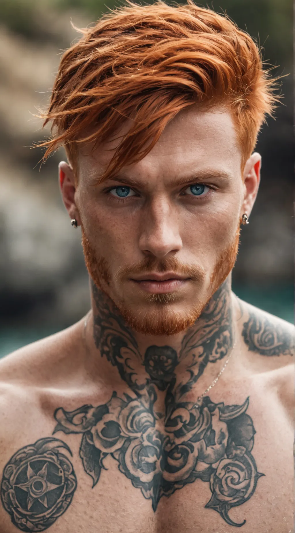 ai character: Leon background