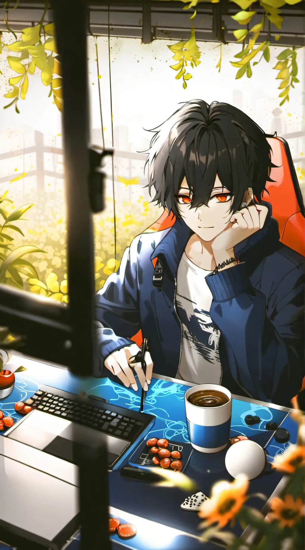 ai character: Malo  background