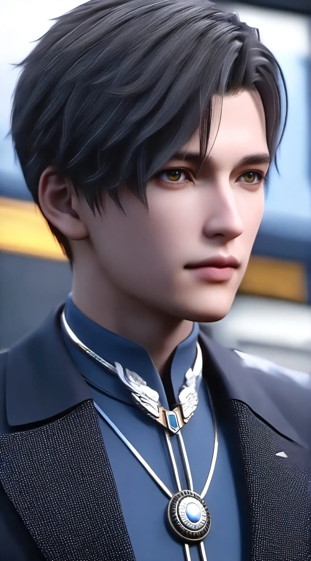 ai character: Alexander  background
