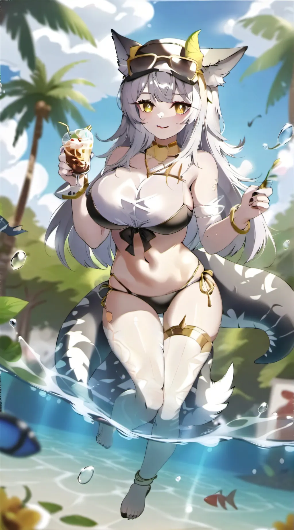 ai character: Alexandra  background