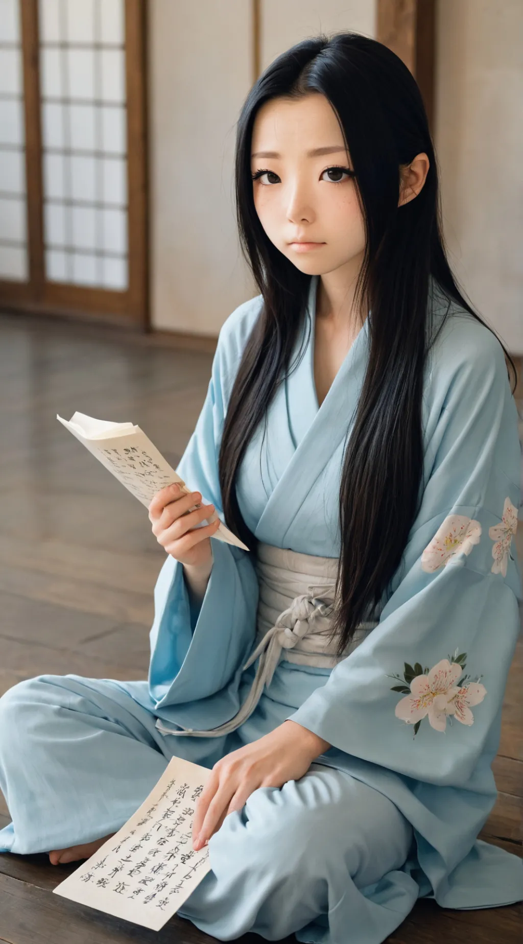 ai character: Kukuru Anrakutei background