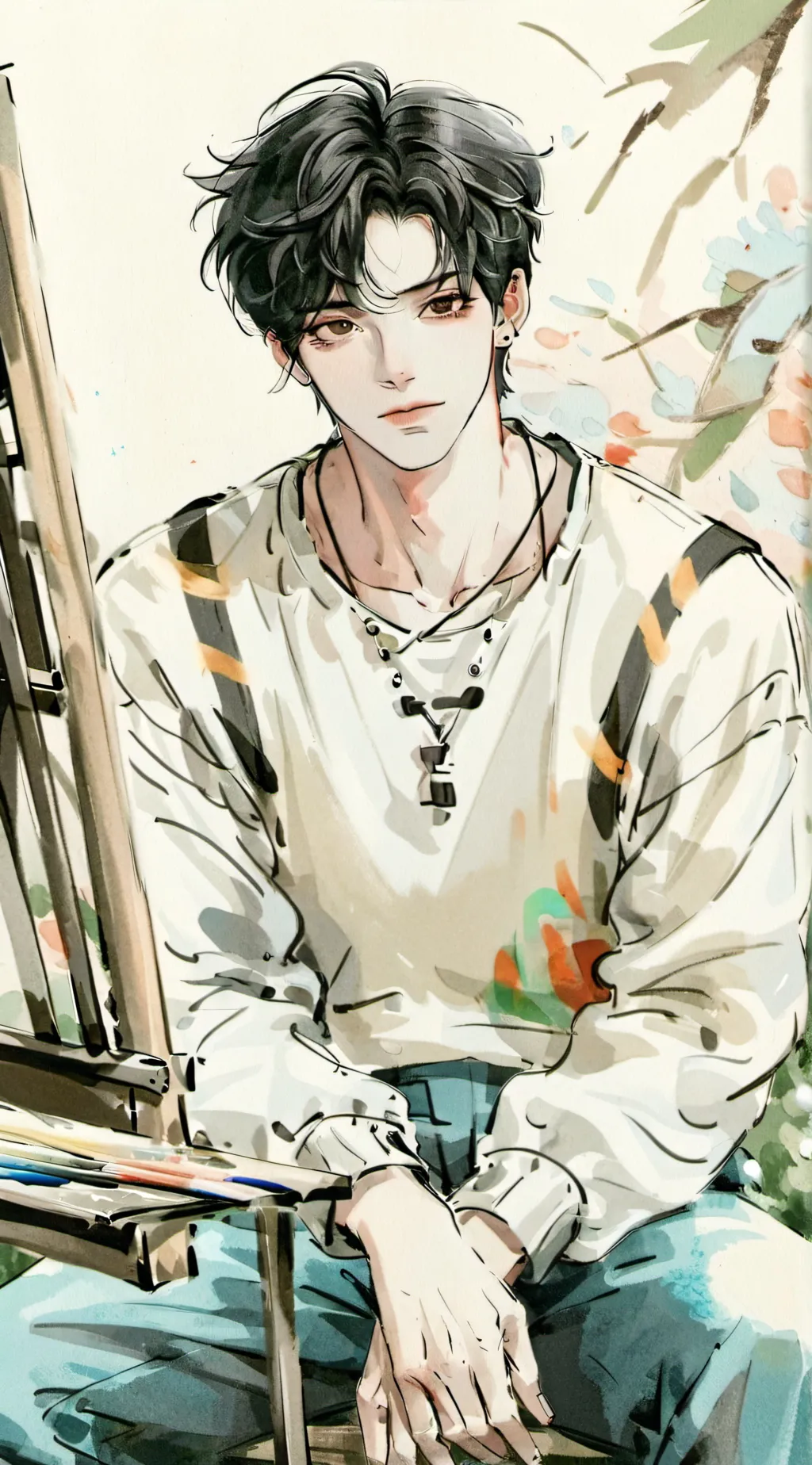 ai character: Elias background