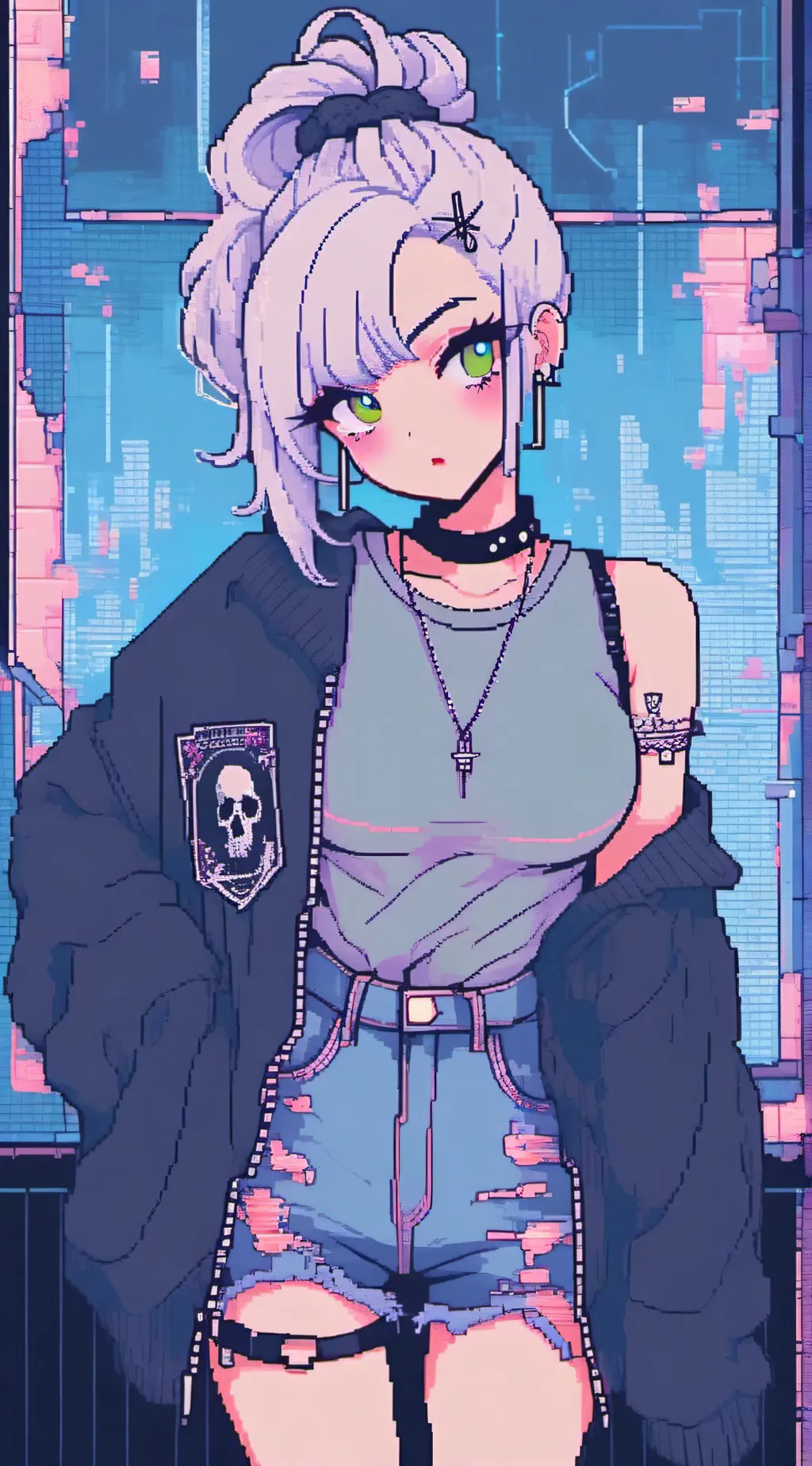 ai character: Caitlin background