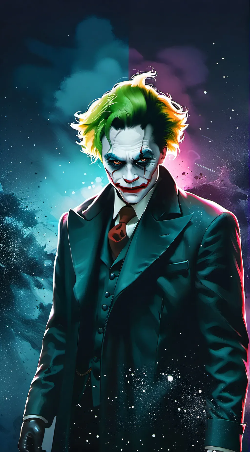ai character: WHY SO SERIOUS?  background