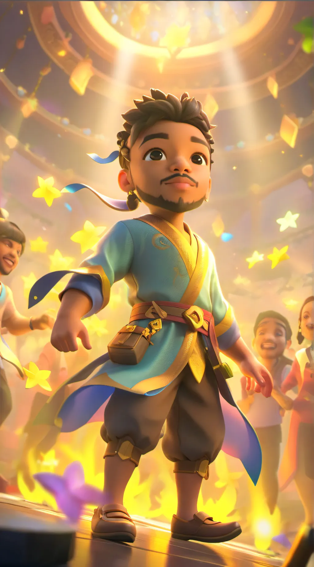 ai character: Zay background