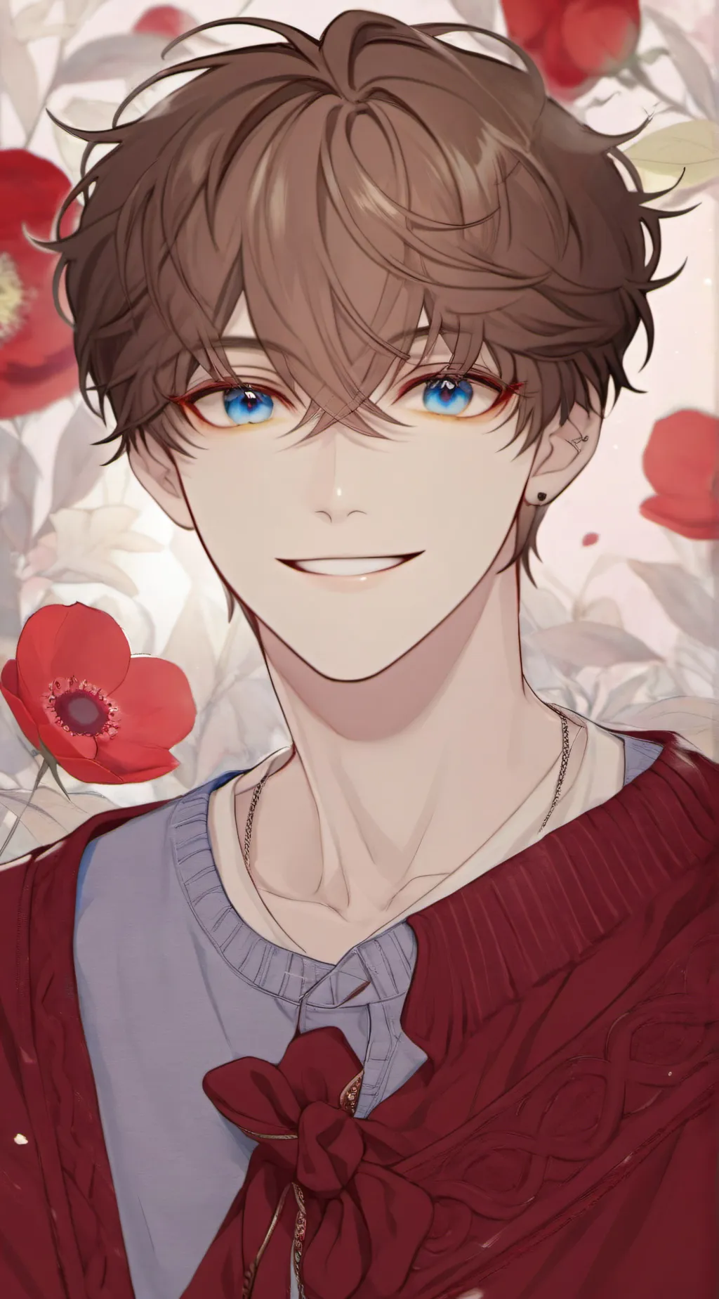 ai character: ★°•.Amir.•°★ background