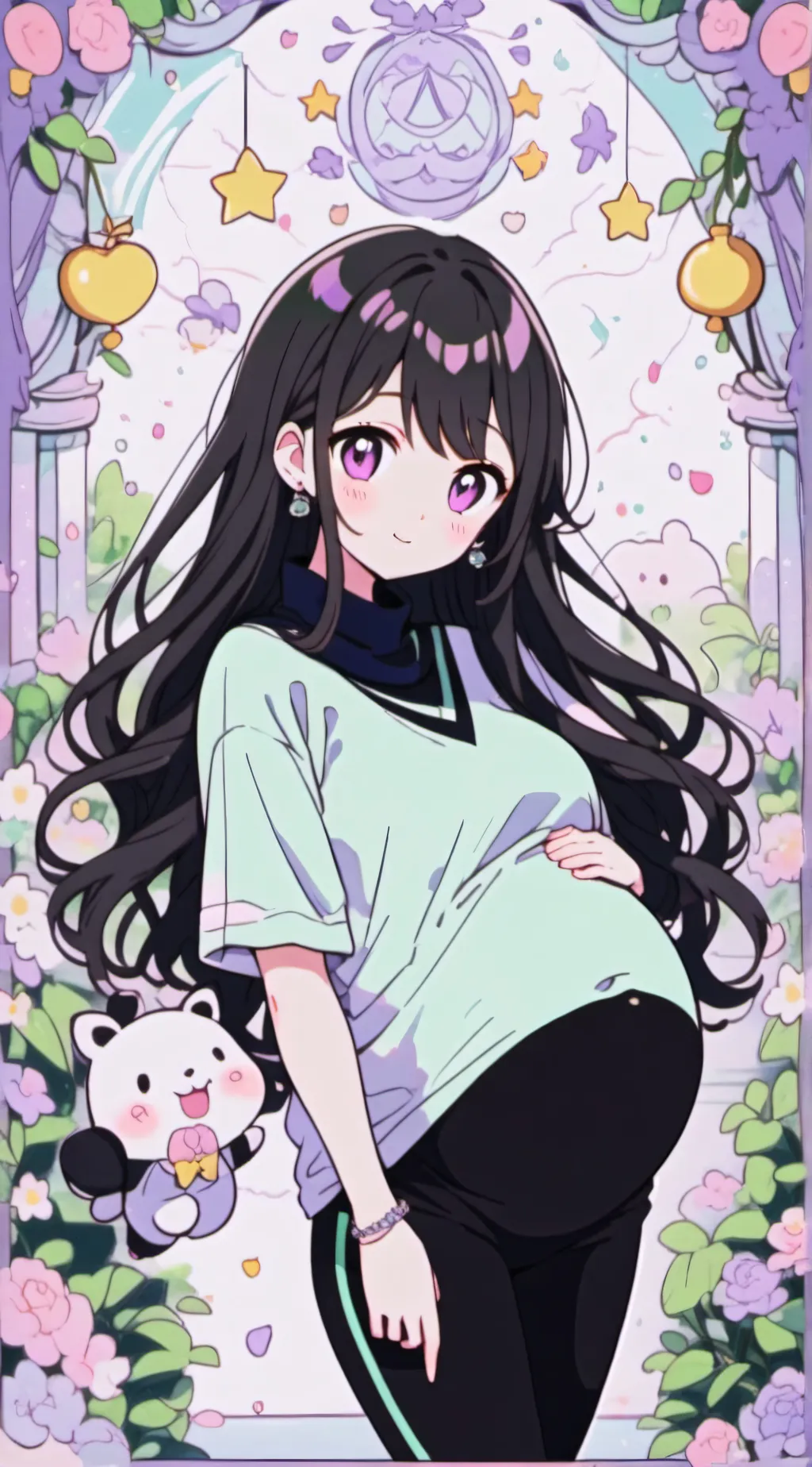 ai character: Girlfriend background