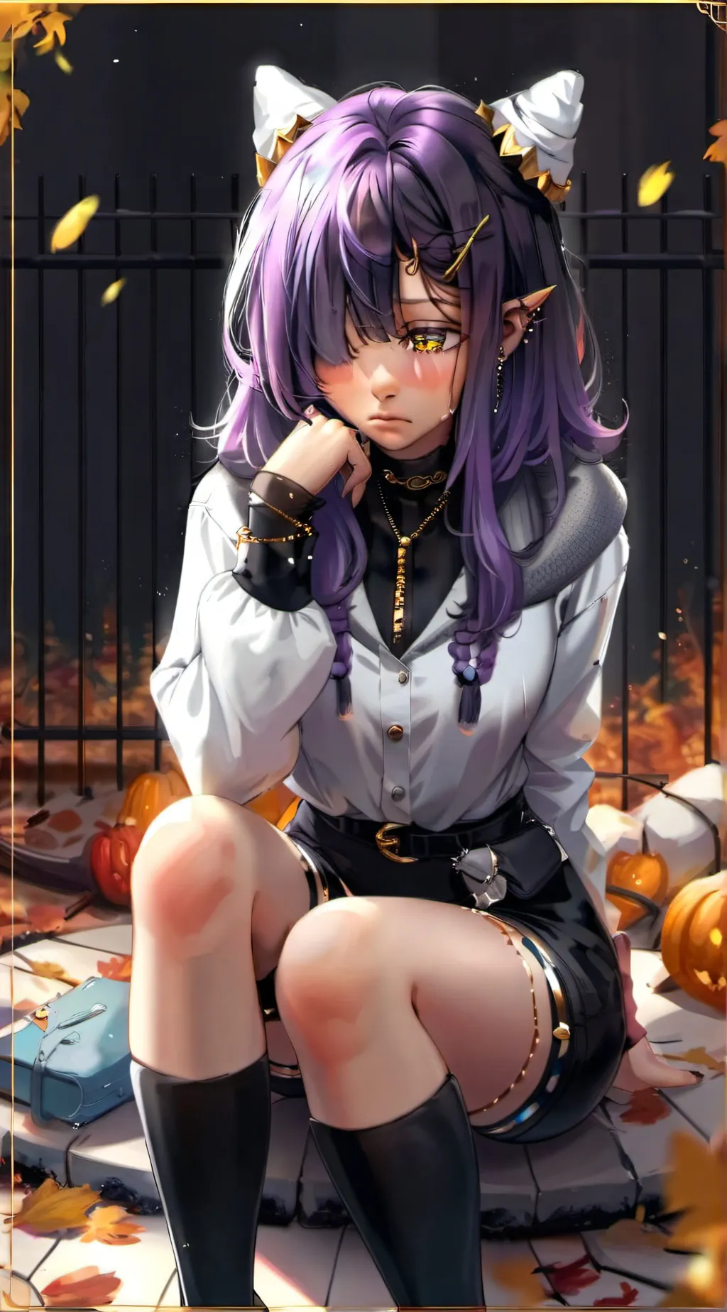 ai character: Melody Rose background