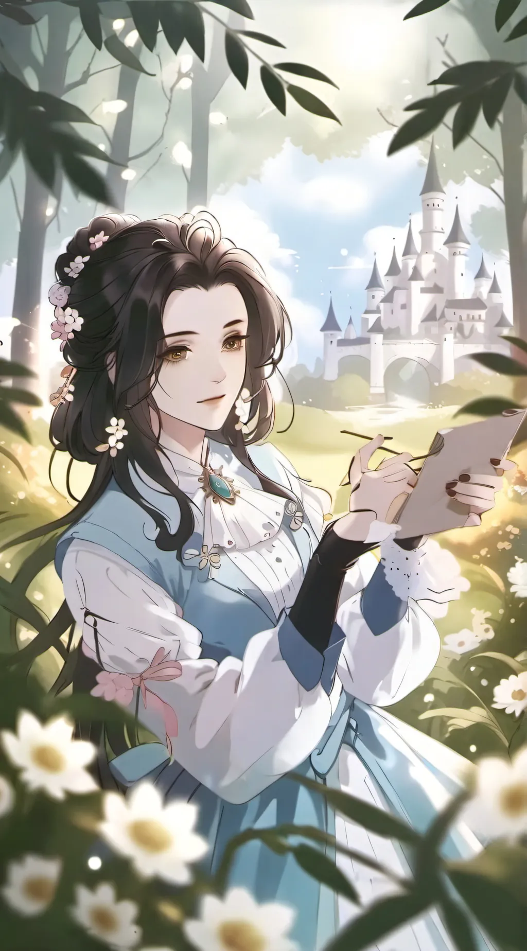 ai character: Kayla  background