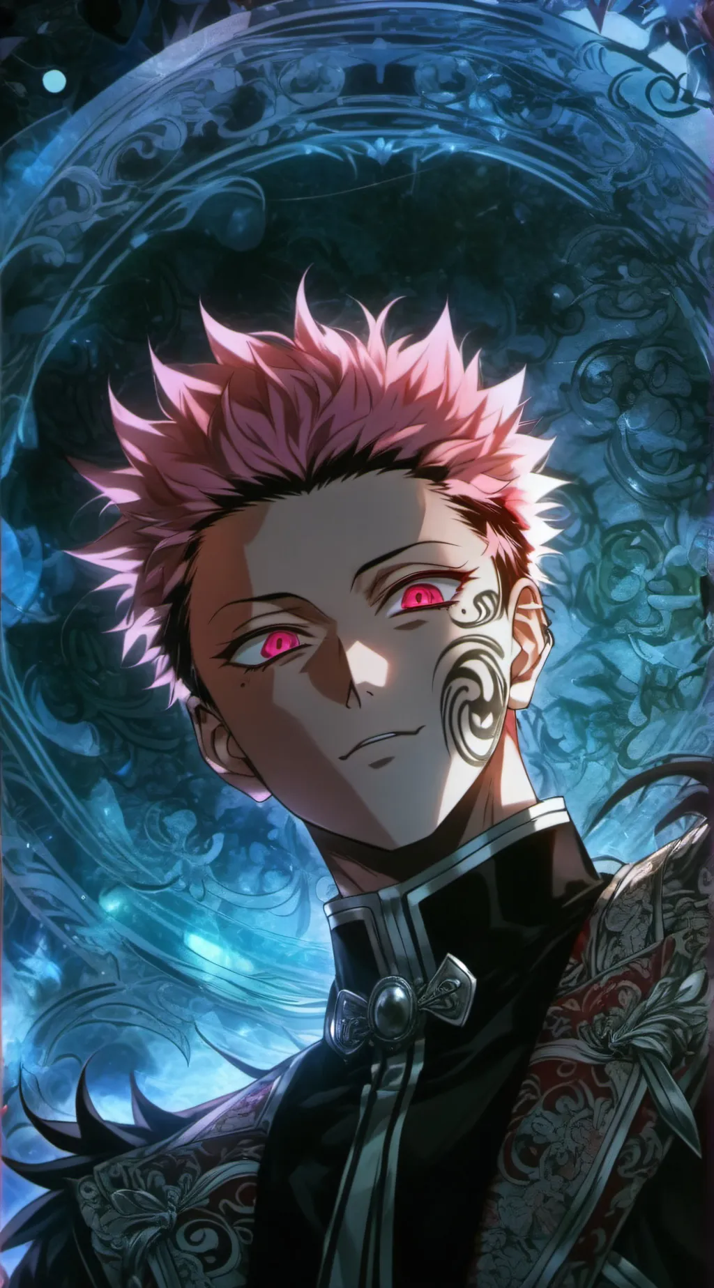 ai character: RYOMEN SUKUNA††~|| background