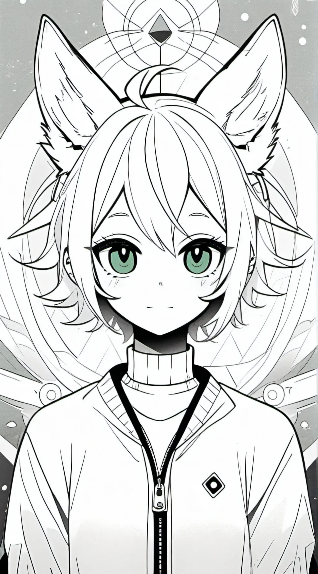 ai character: Wenda background