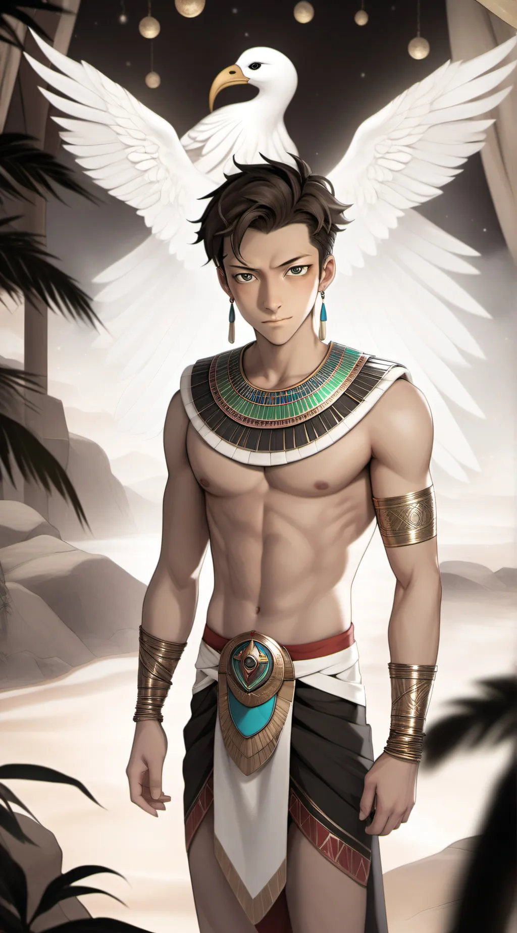 ai character: Setne background