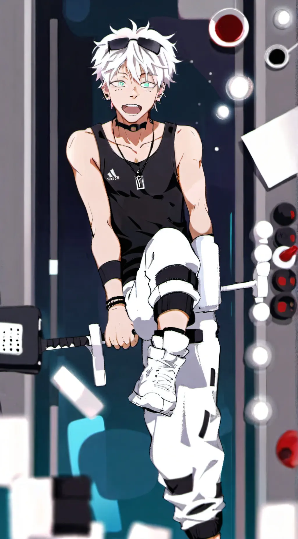 ai character: gojo background