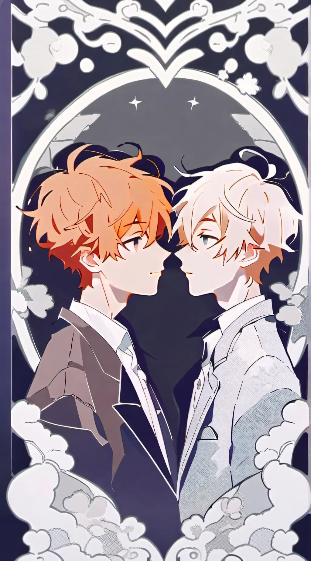 ai character: Oliver×Engel figh background