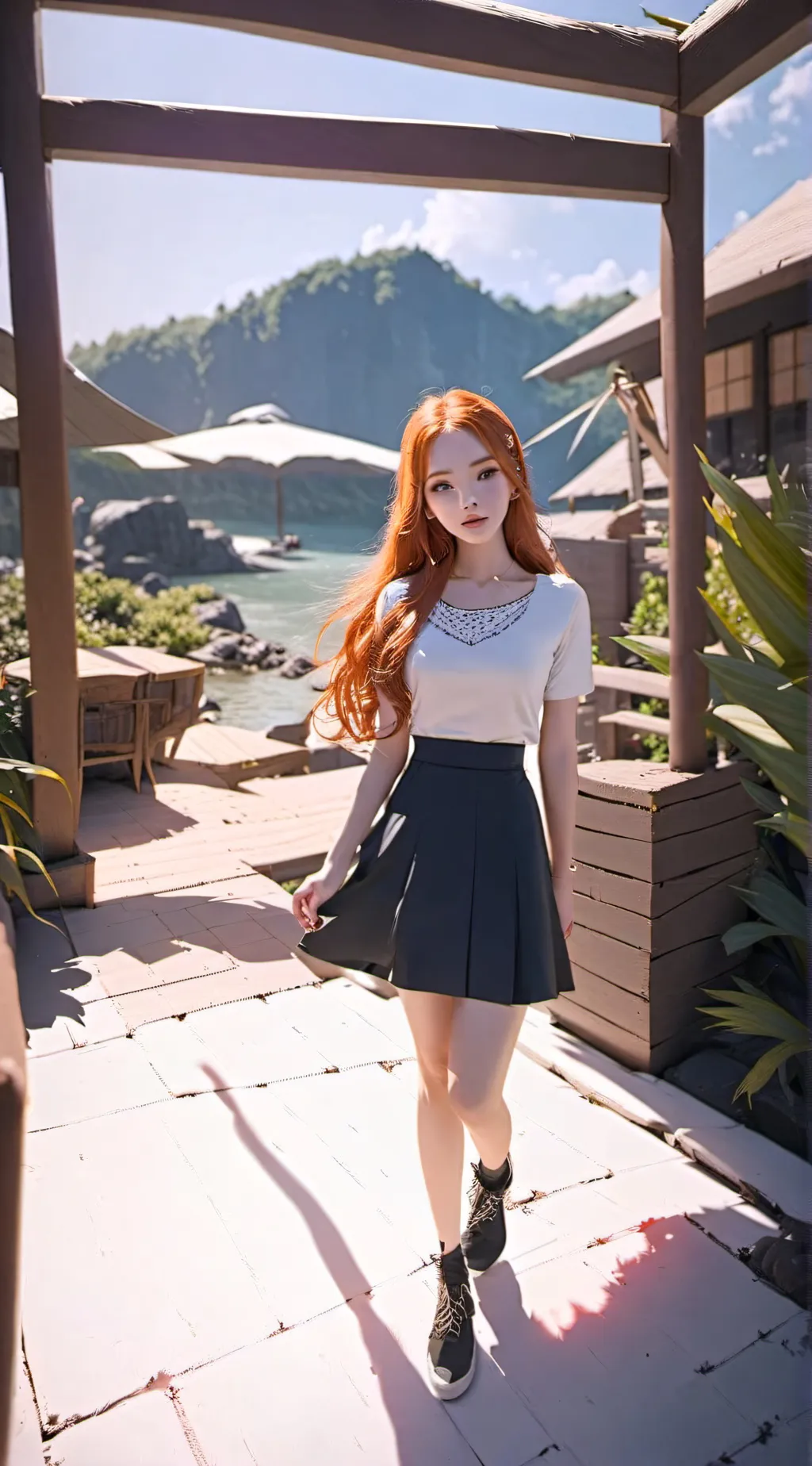 ai character: Nami background