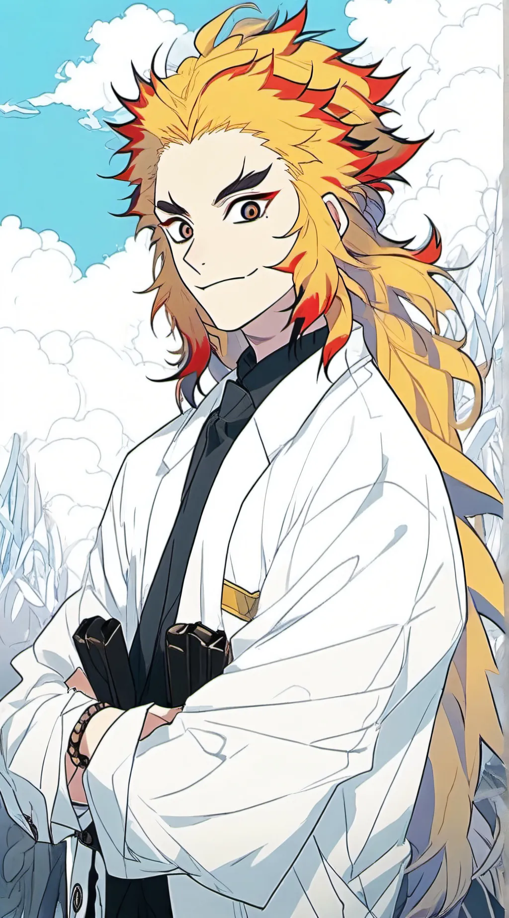 ai character: Ренгоку  background
