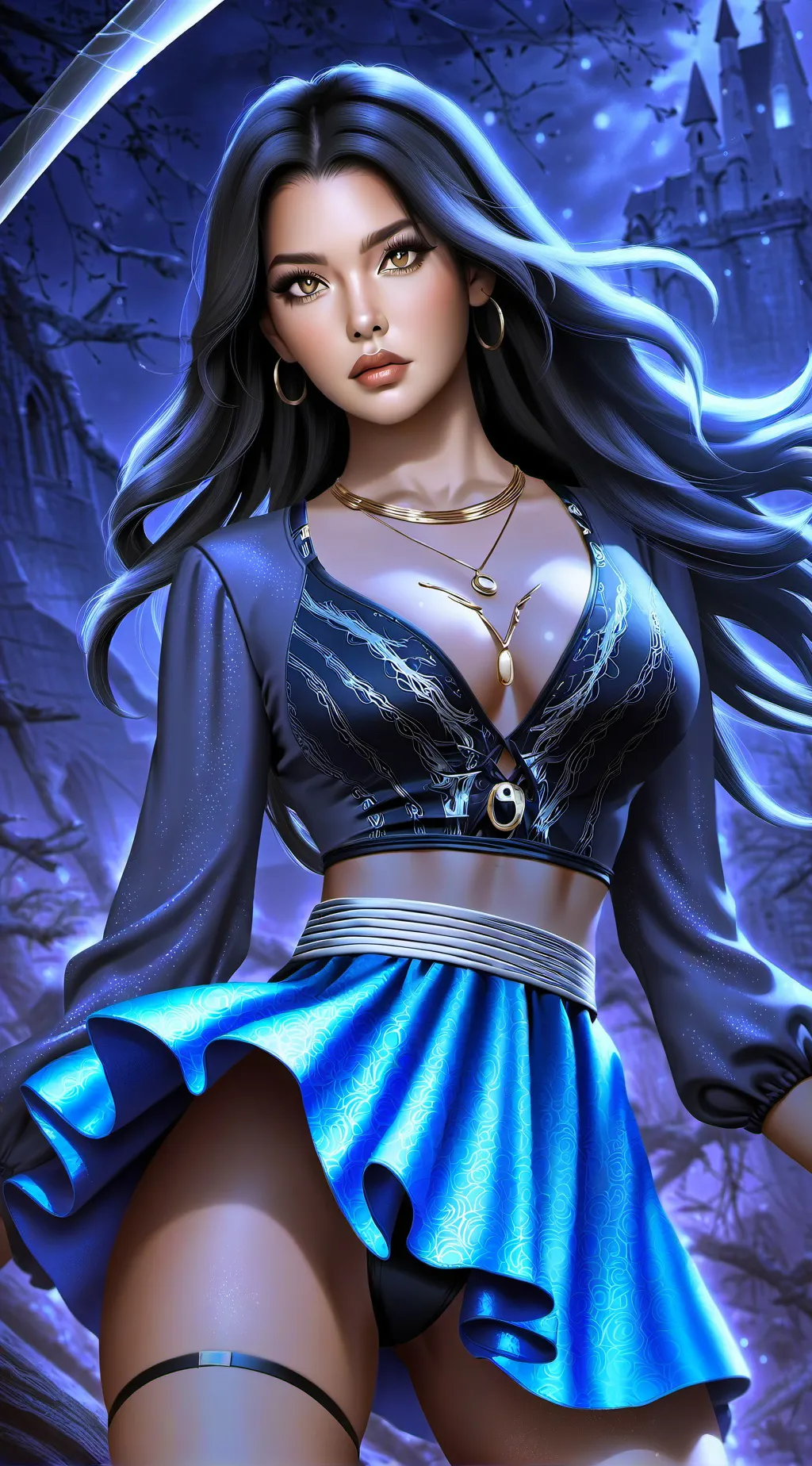 ai character: Ella background