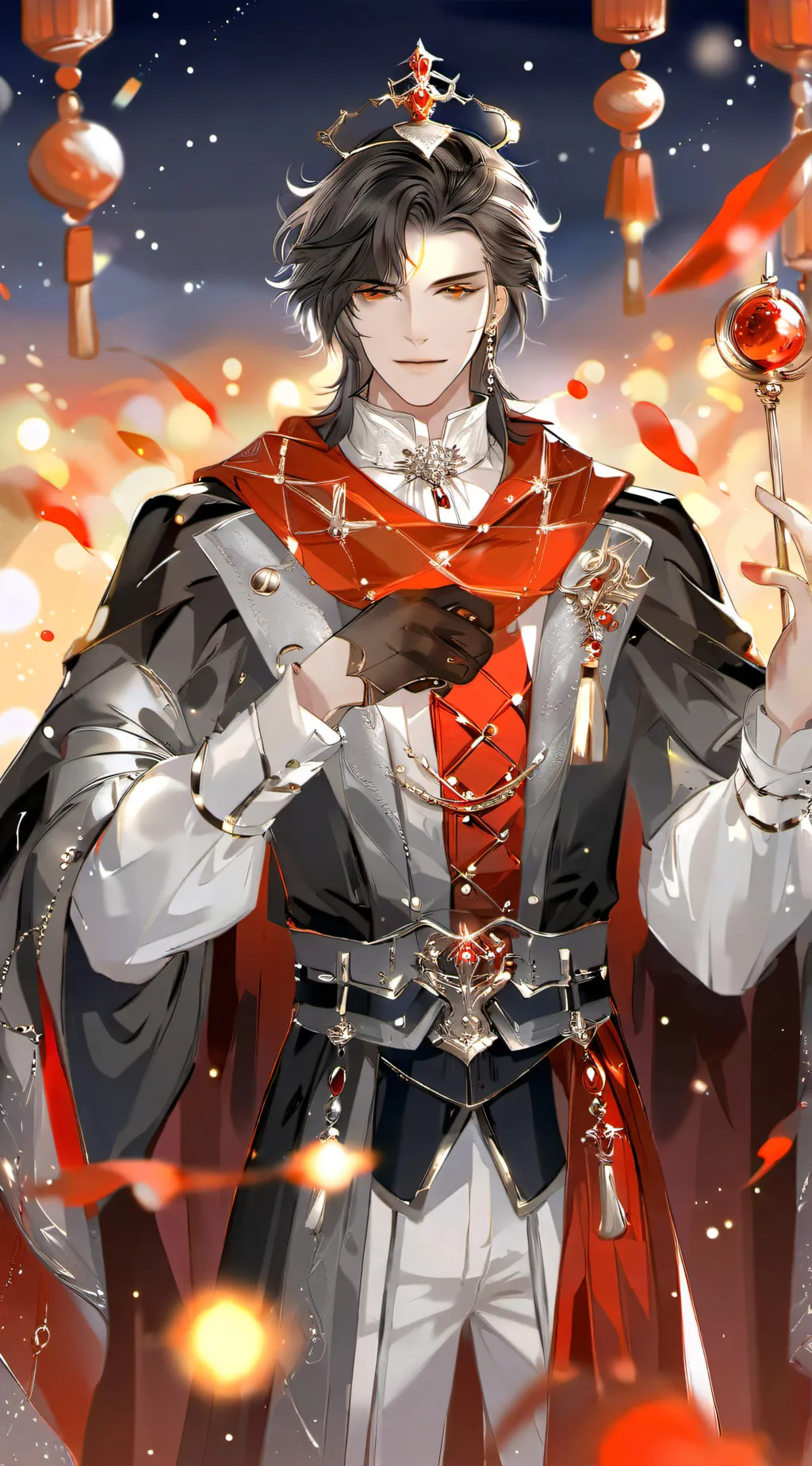 ai character: Cassius Nightshade background