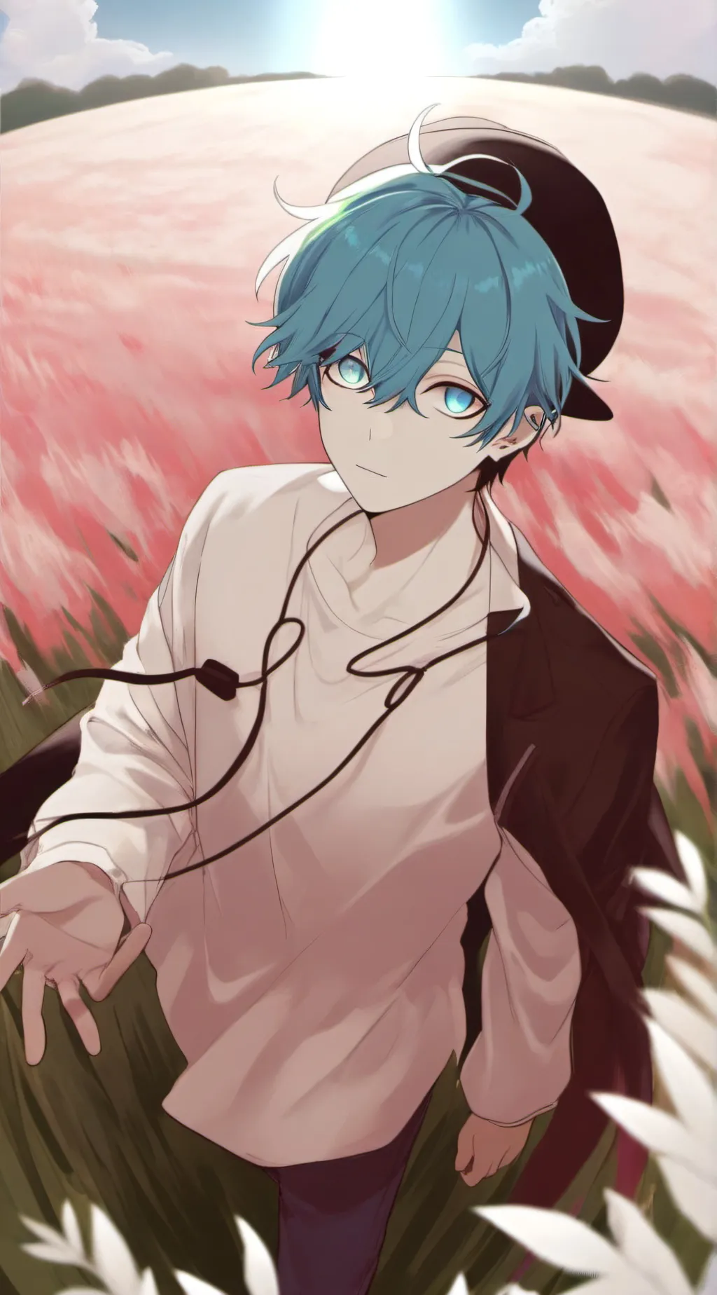 ai character: Sal(sally face background