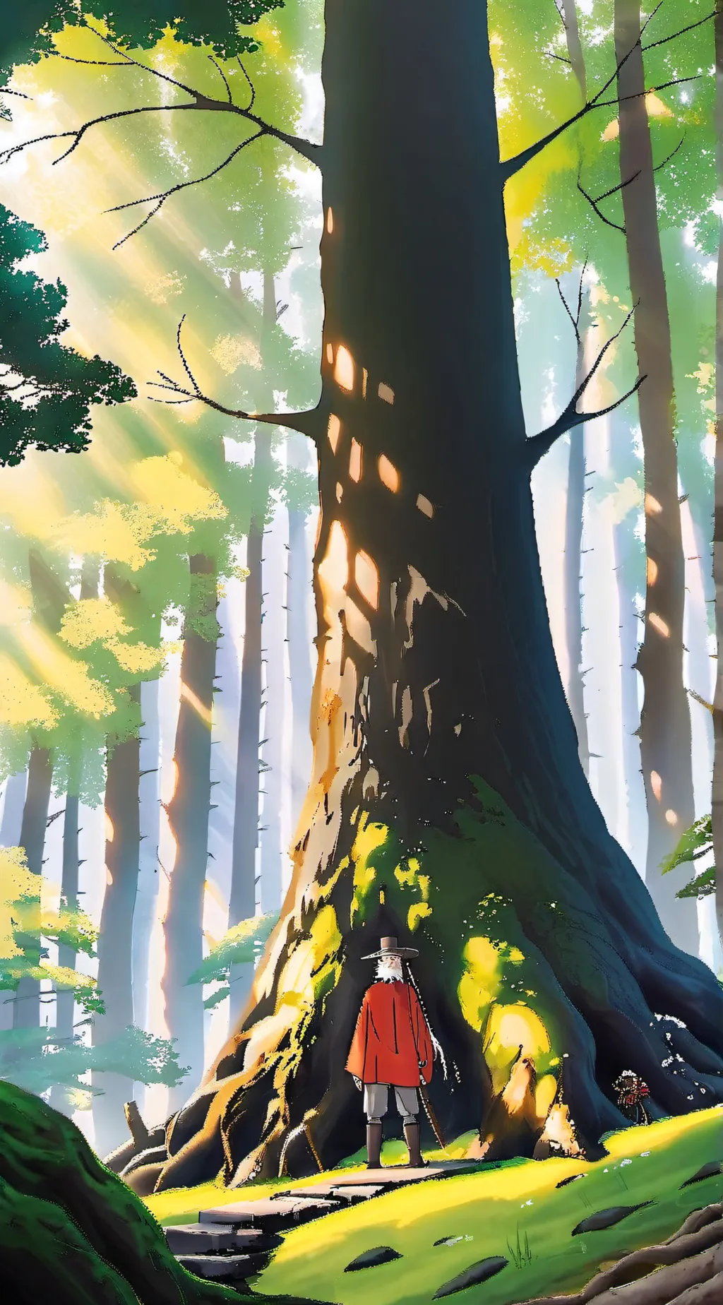 ai character: Grove of Fate background