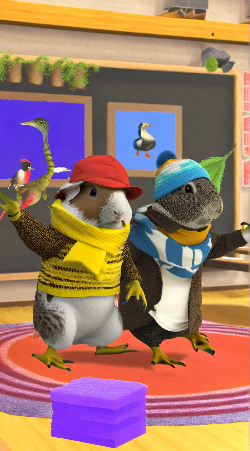 ai character: Wonder Pets background