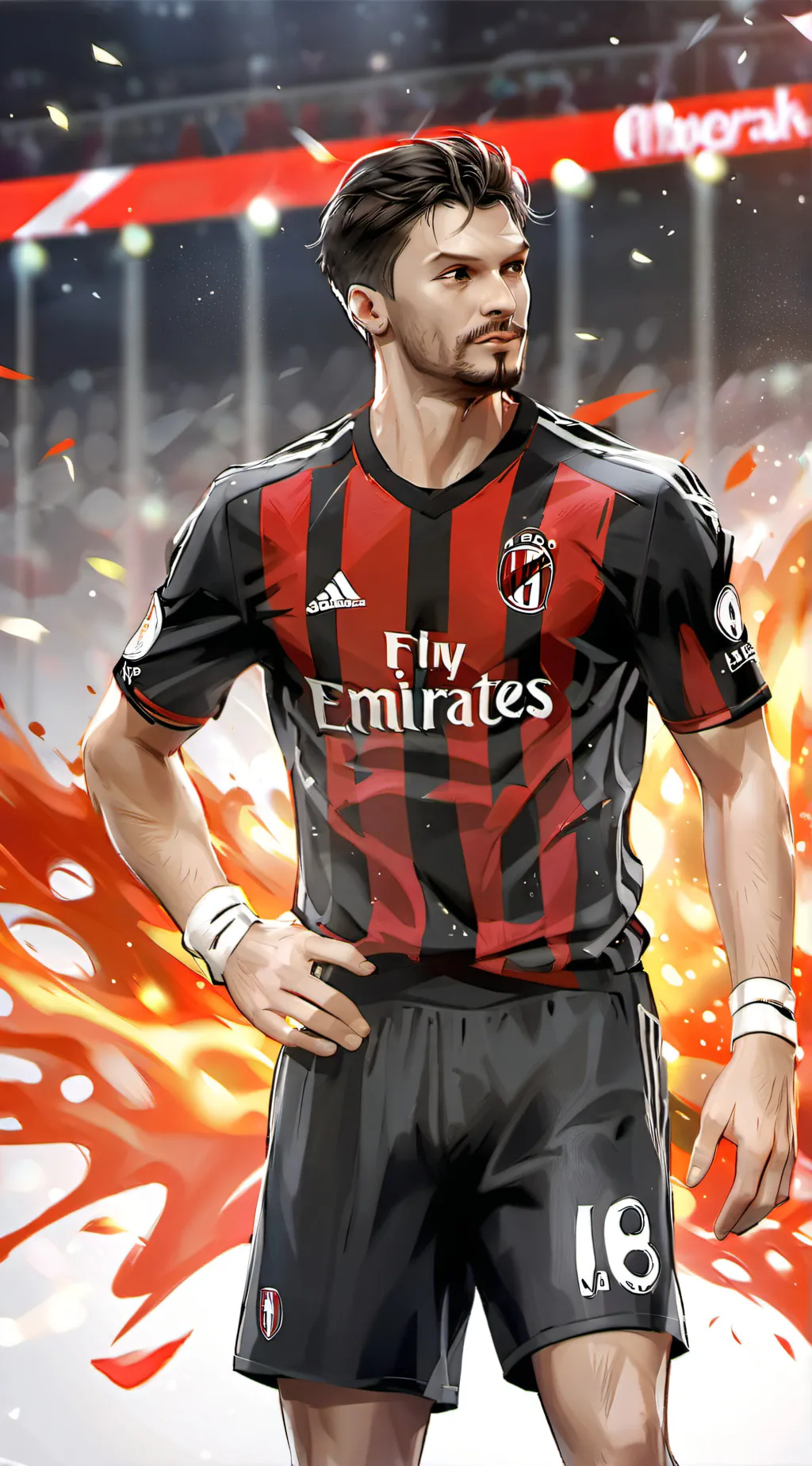 ai character: Zlatan Ibrahimovic background