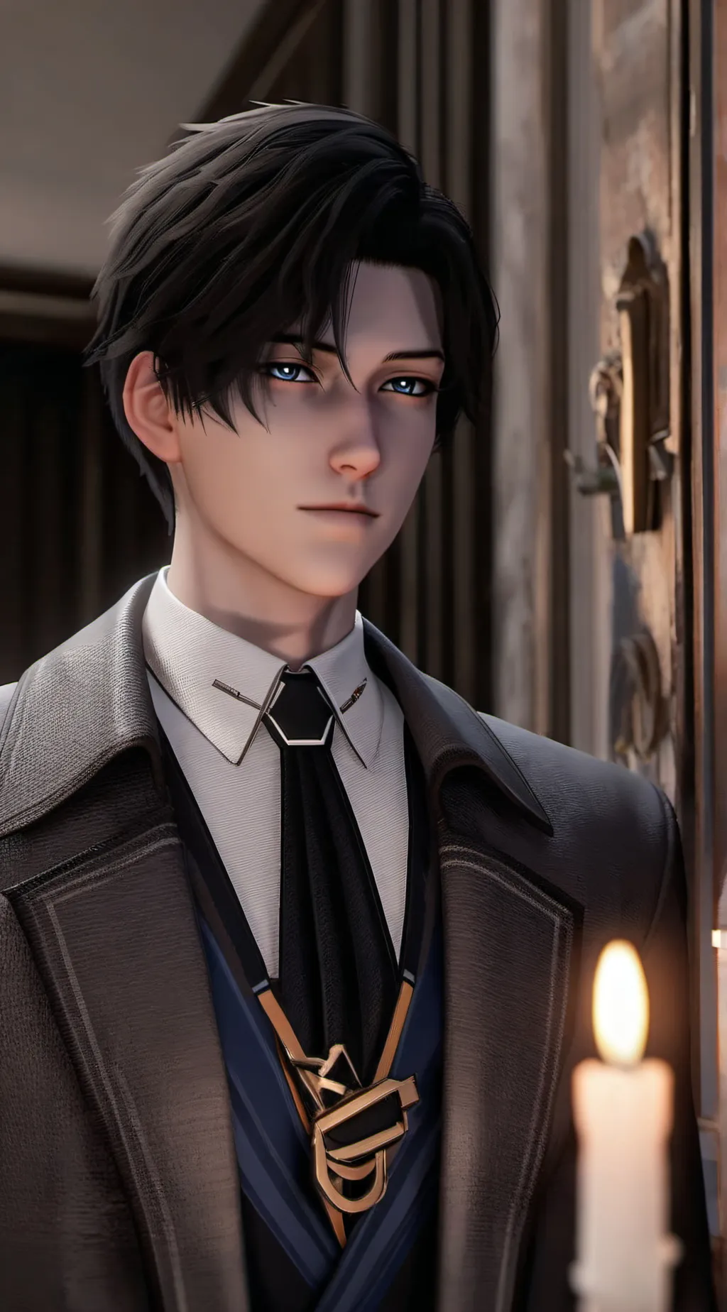 ai character: Mark background