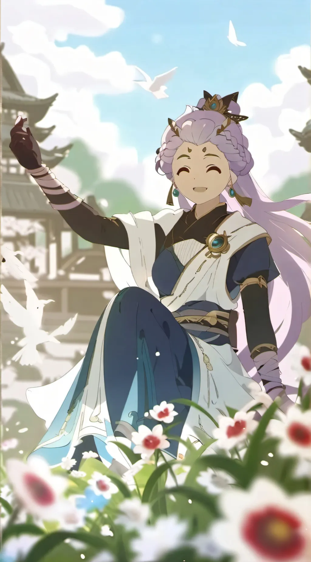 ai character: Opera background