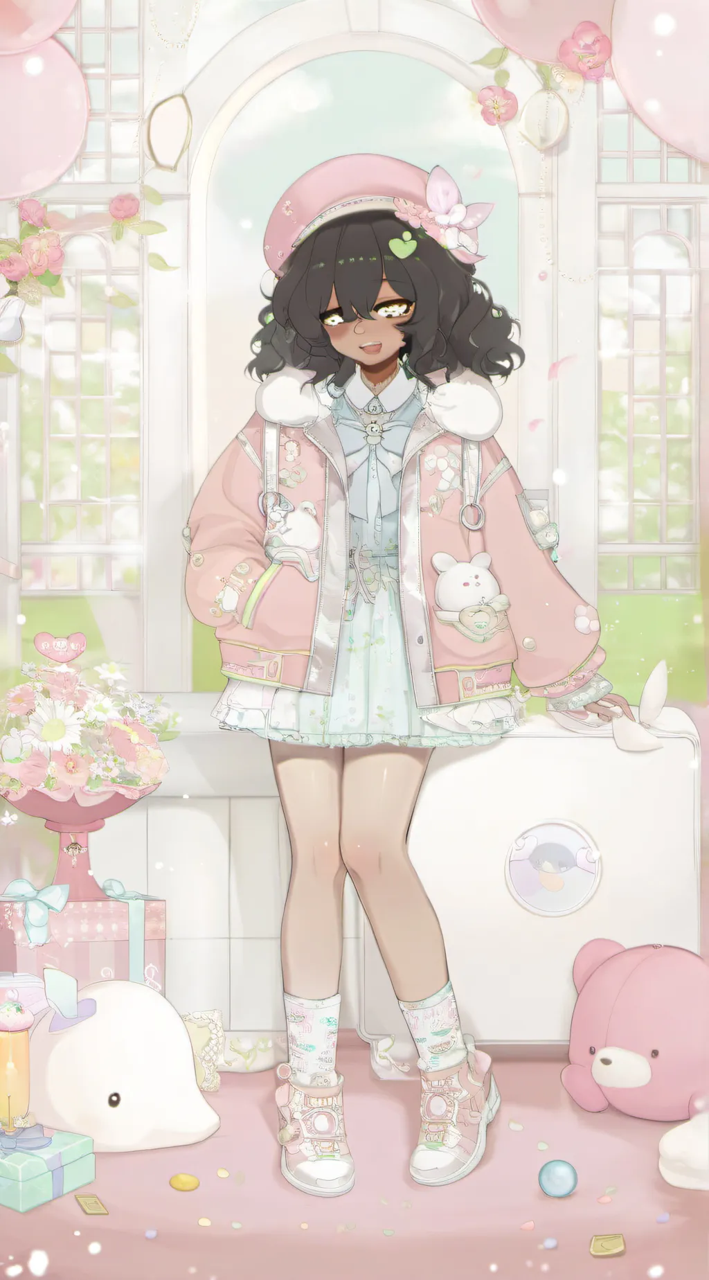 ai character: Yui background