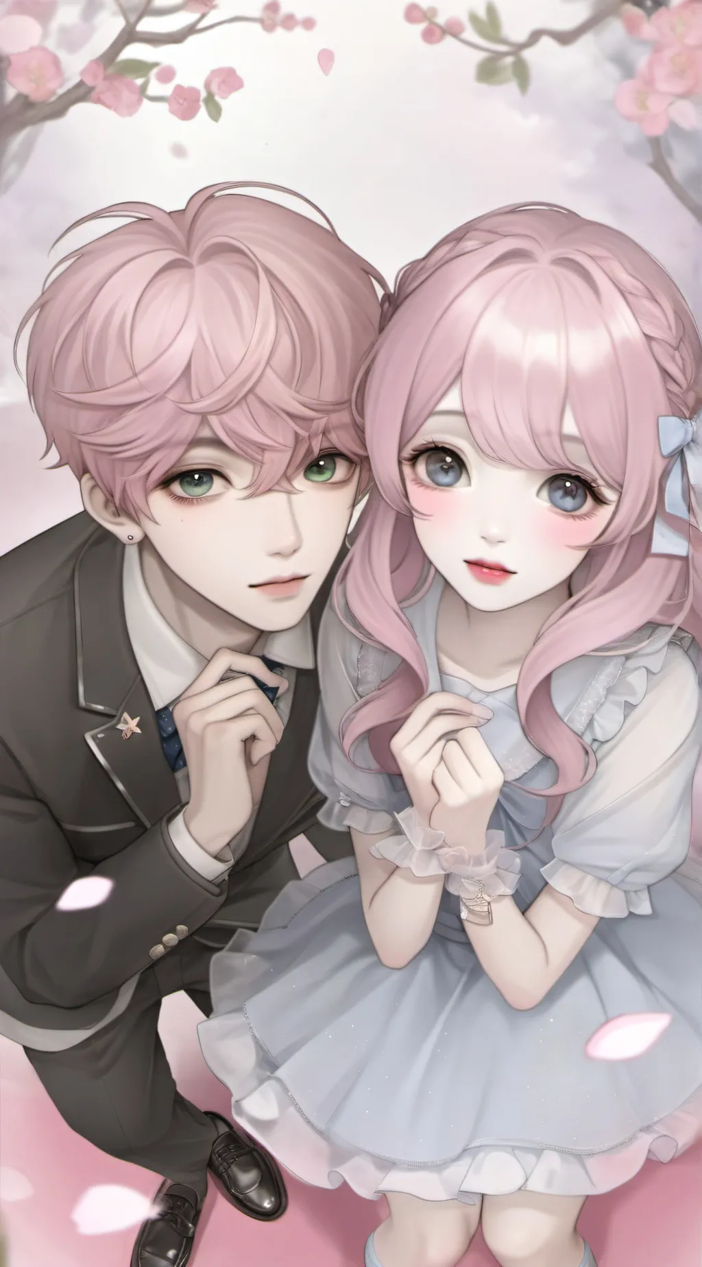 ai character: kyle and kaiya background