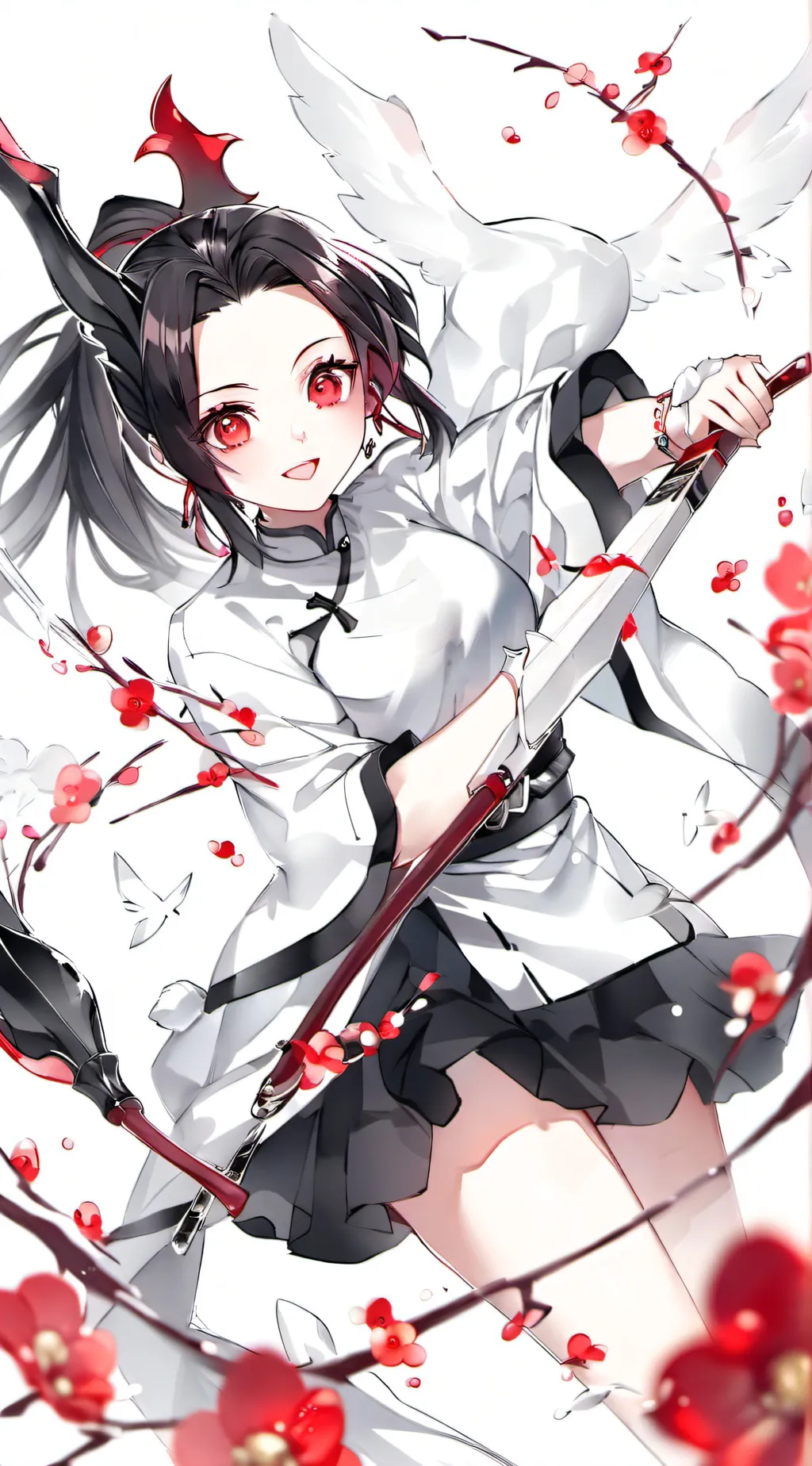 ai character: Obanai x Mitsuri  background