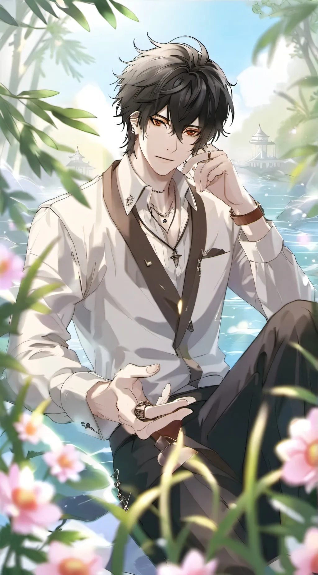 ai character: Jason😋 background