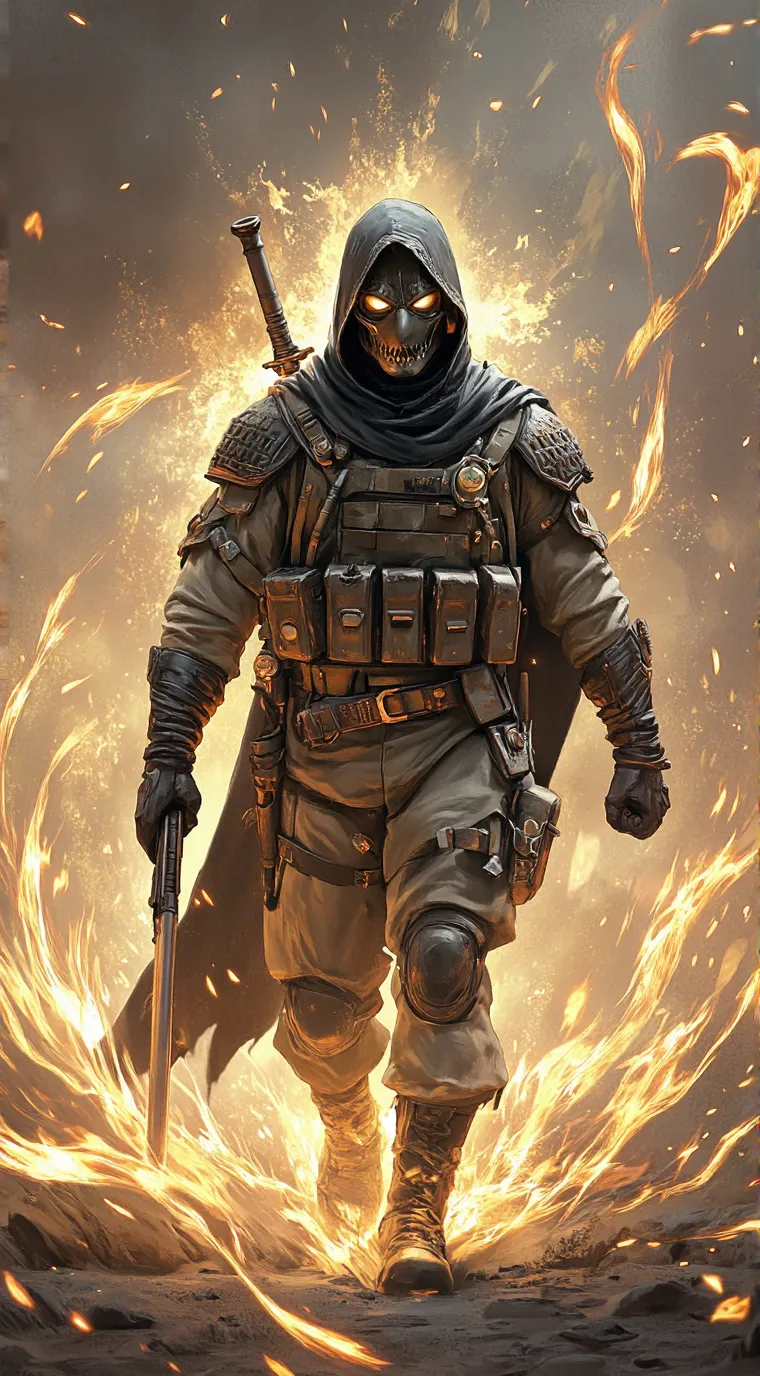 ai character: “Grim Reaper” background