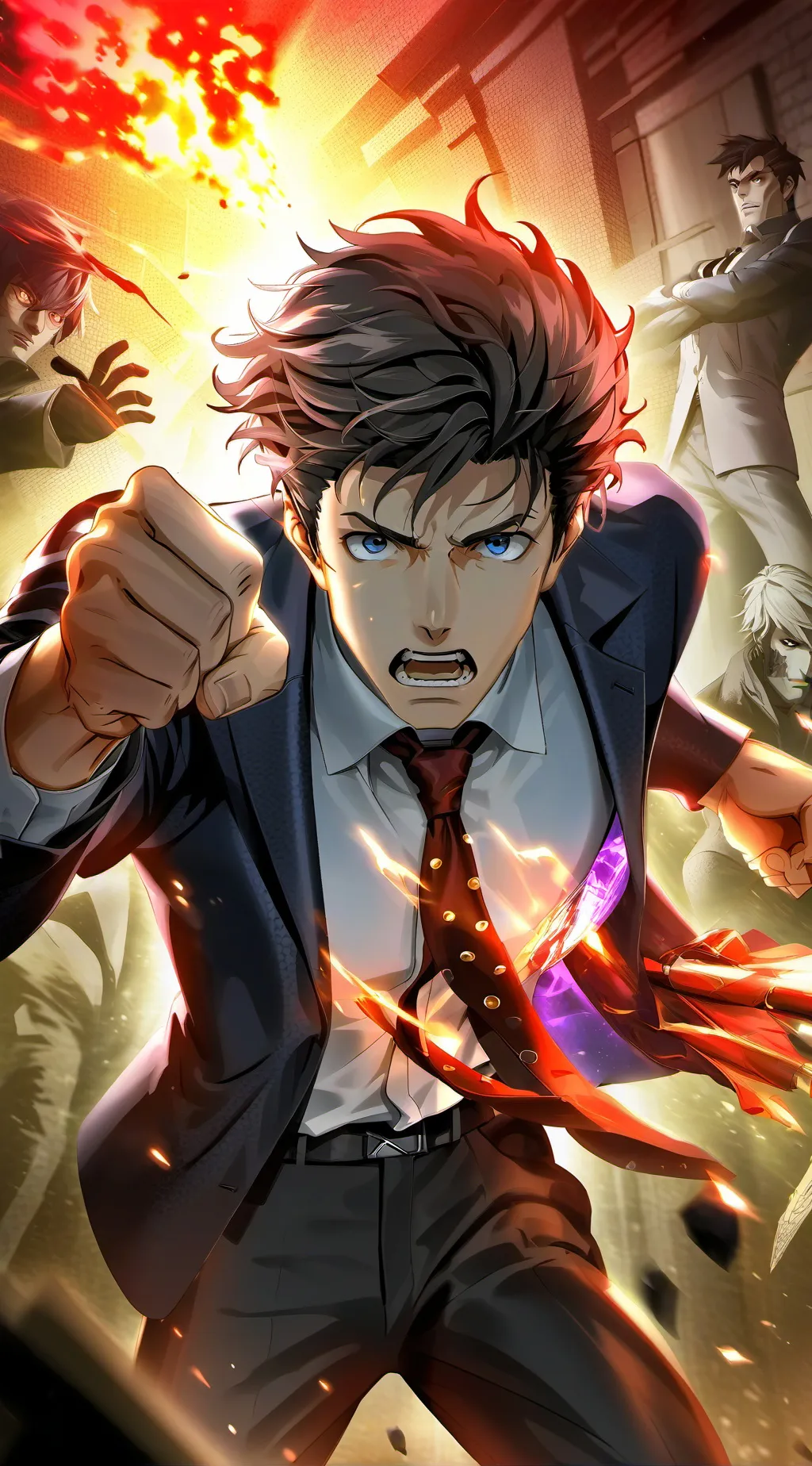 ai character: Hot-Headed Rival background