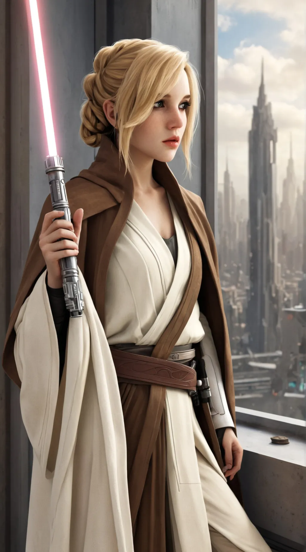 ai character: Kyra Fallara background