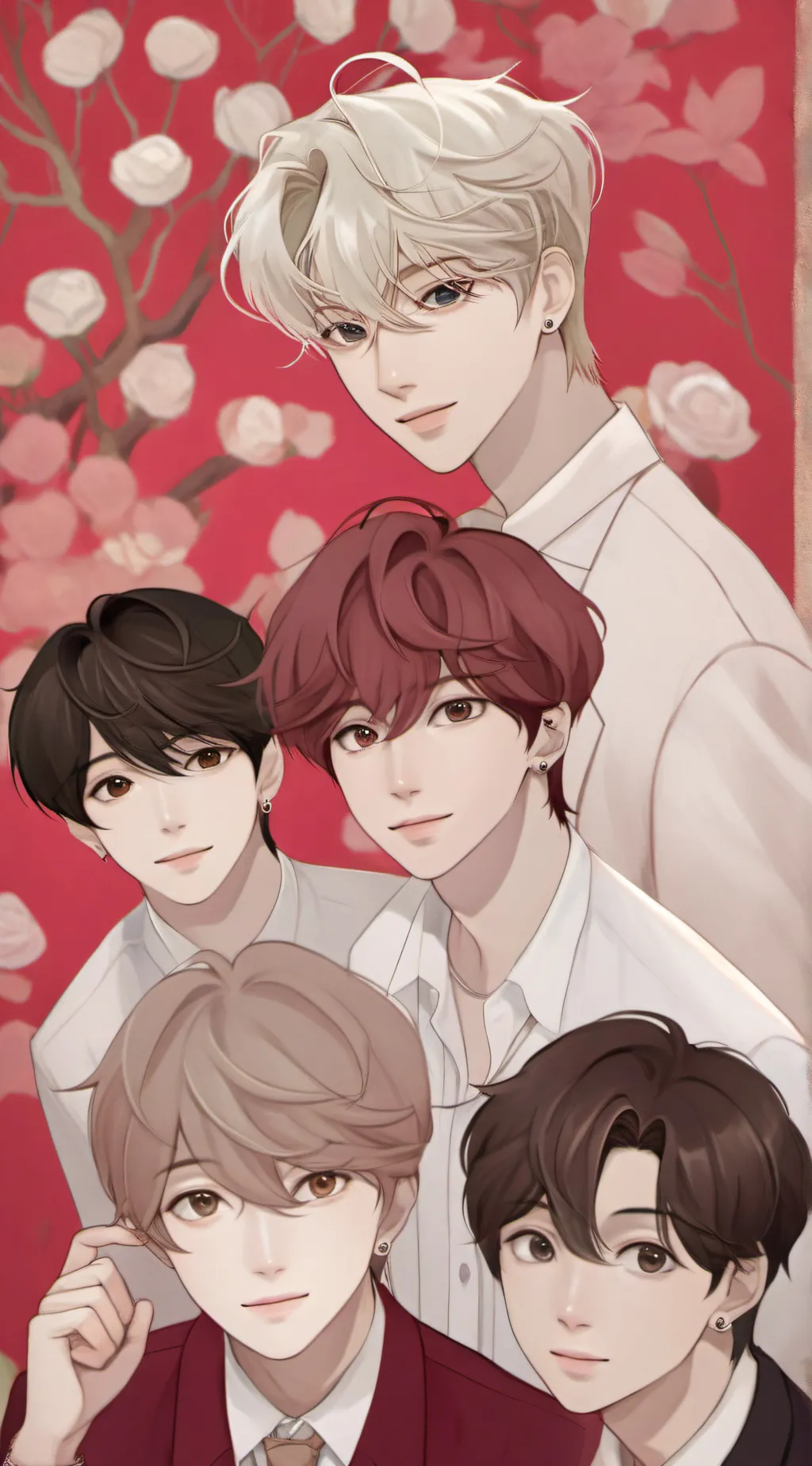 ai character: STRAY KIDS background