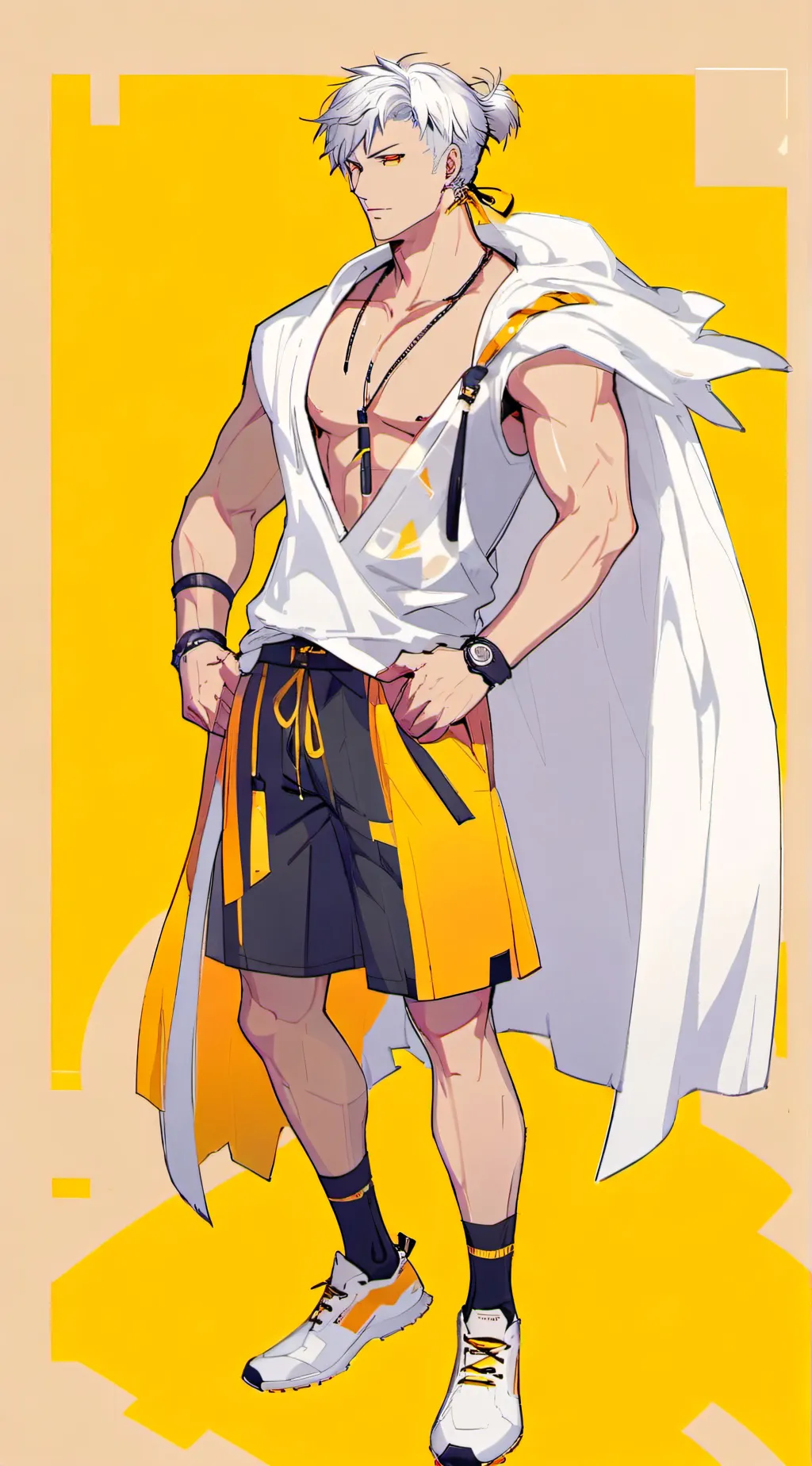 ai character: buff dude background