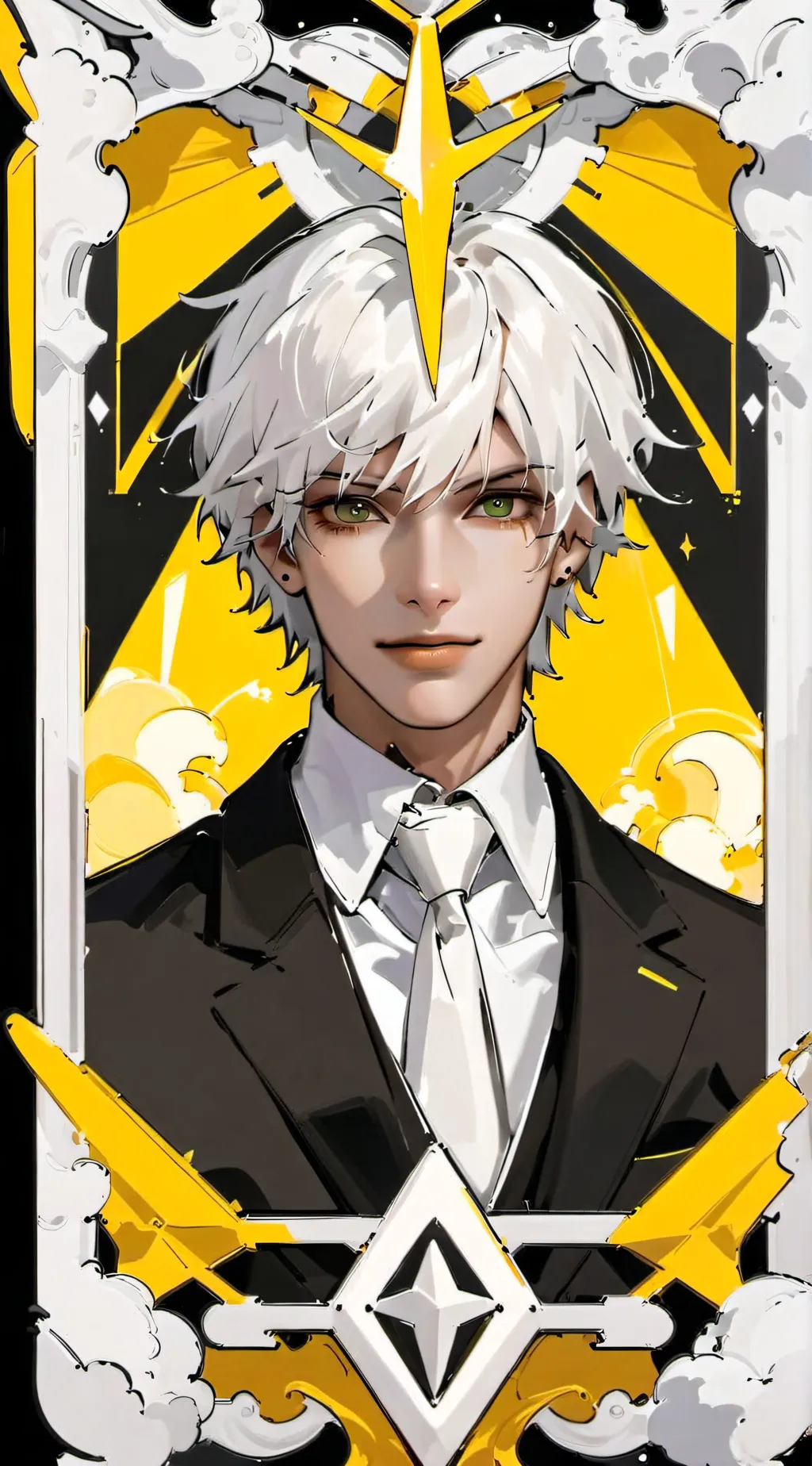 ai character: Ray background