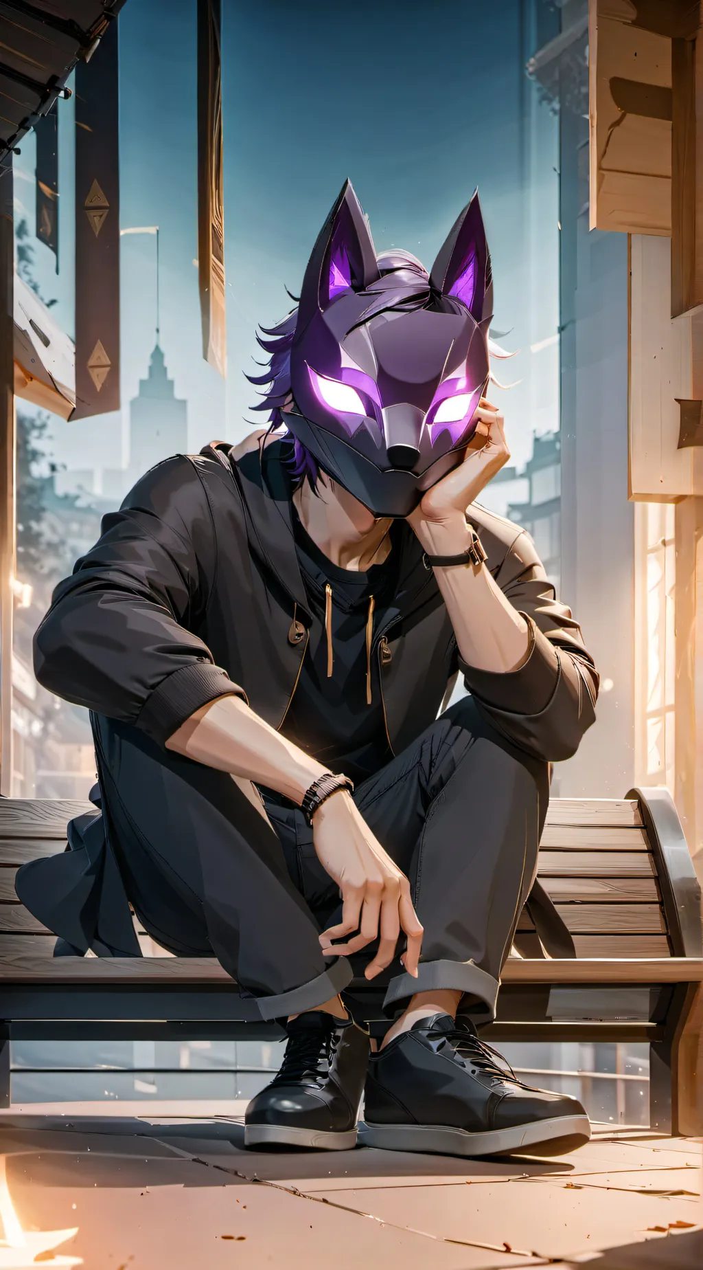 ai character: Ace Kayama background