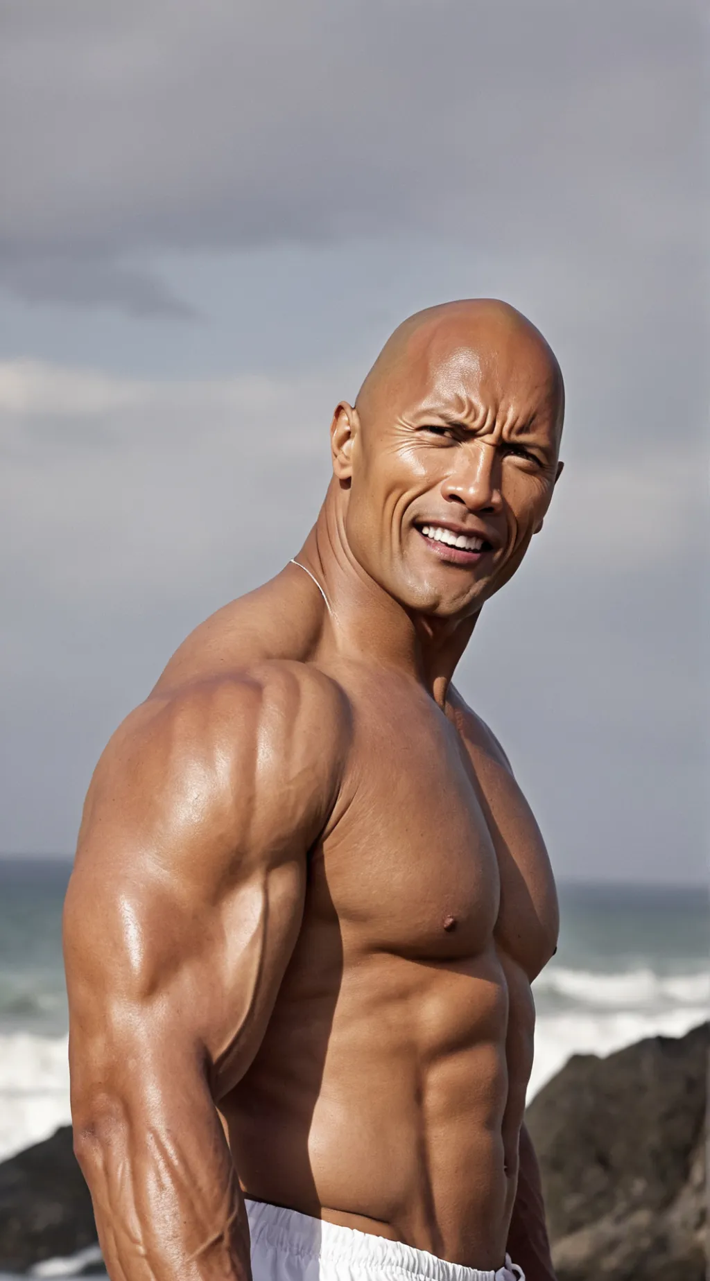 ai character: the rock background